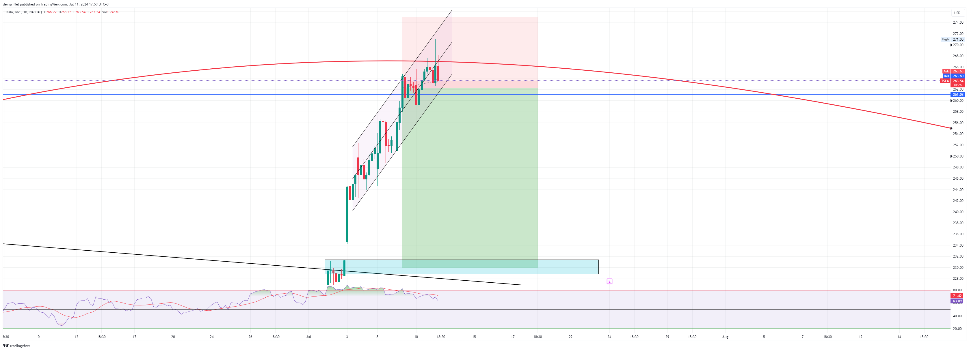 BATS:TSLA Chart Image by devigriffel
