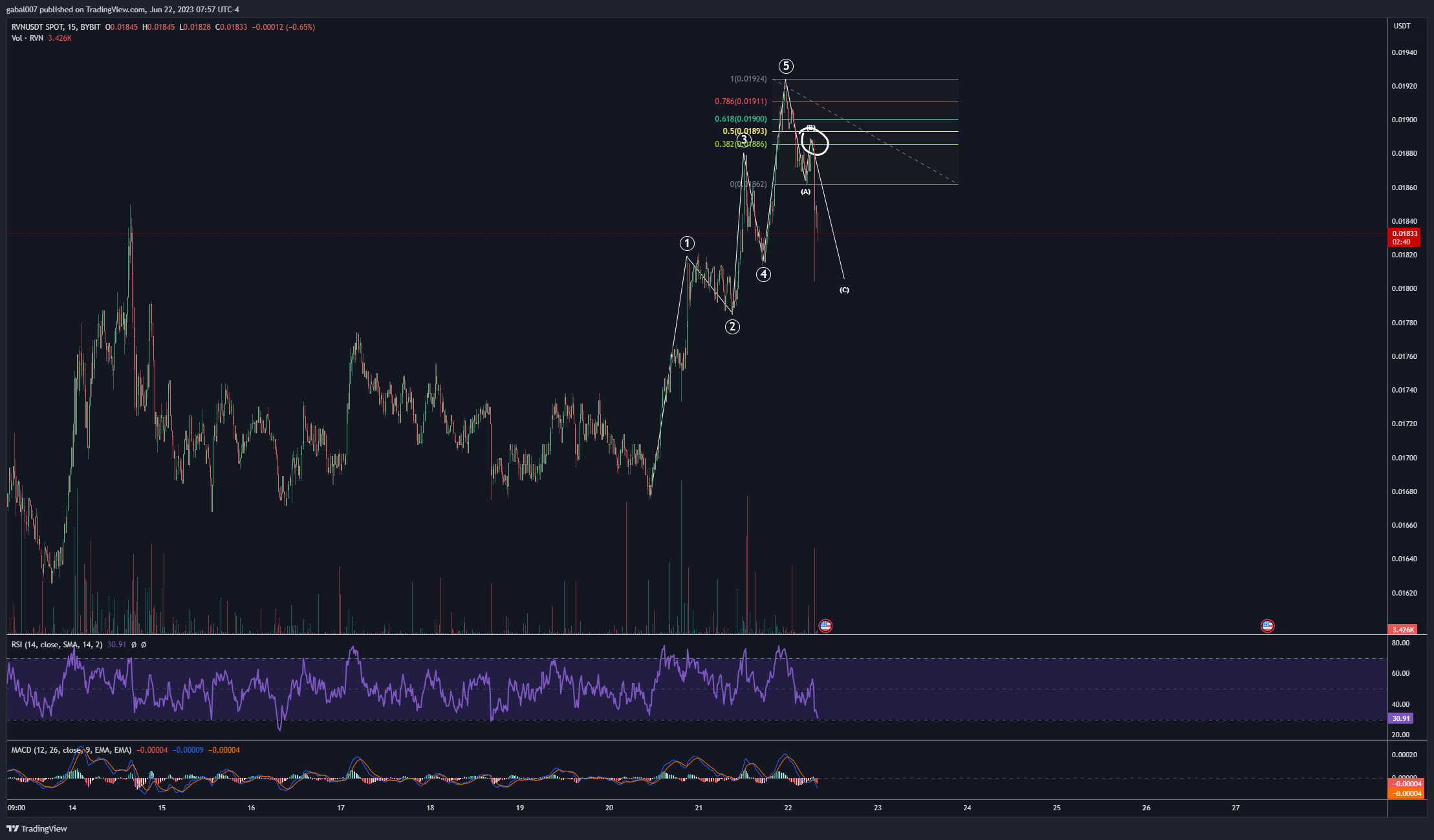 BYBIT:RVNUSDT Chart Image by gabal007