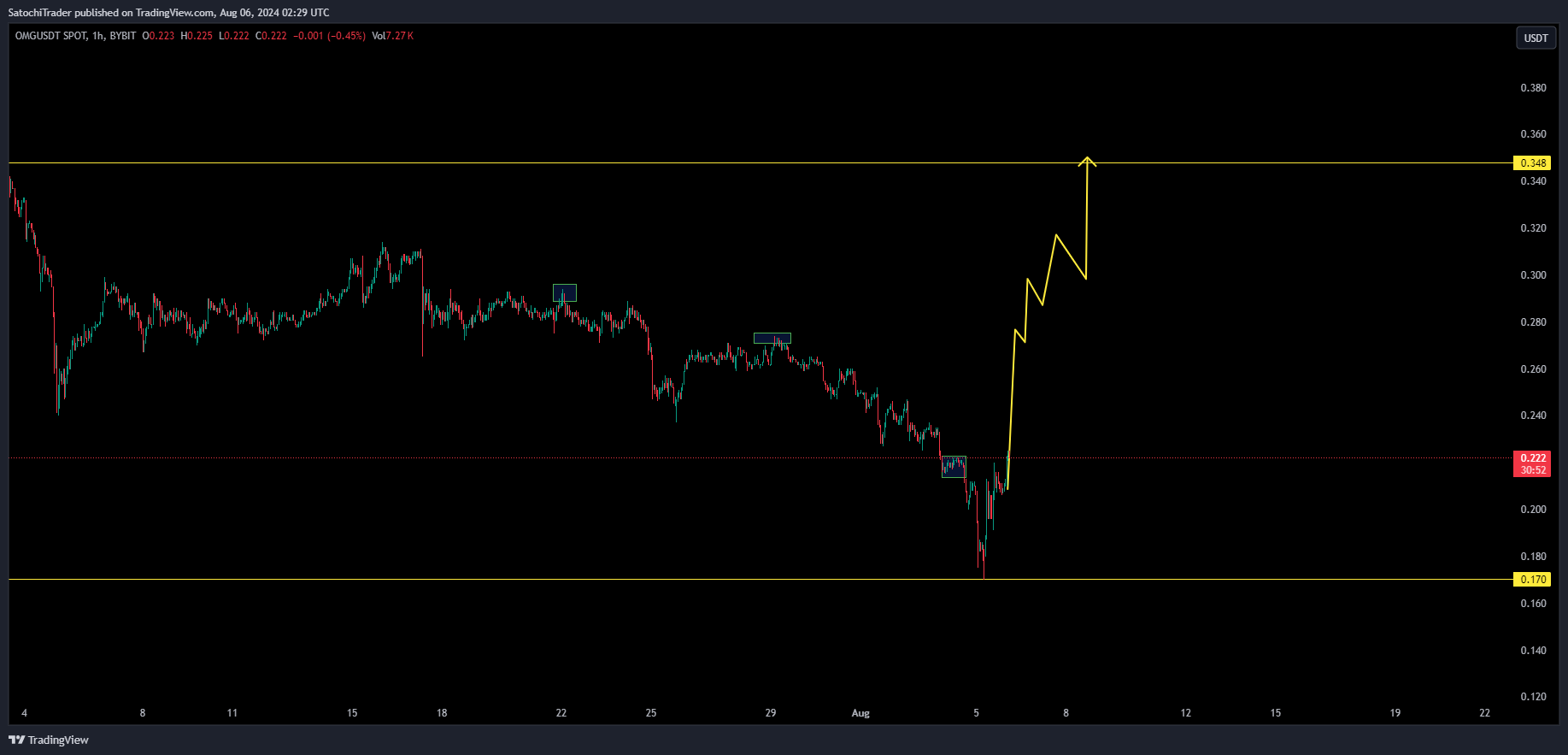 BYBIT:OMGUSDT Chart Image by SatochiTrader
