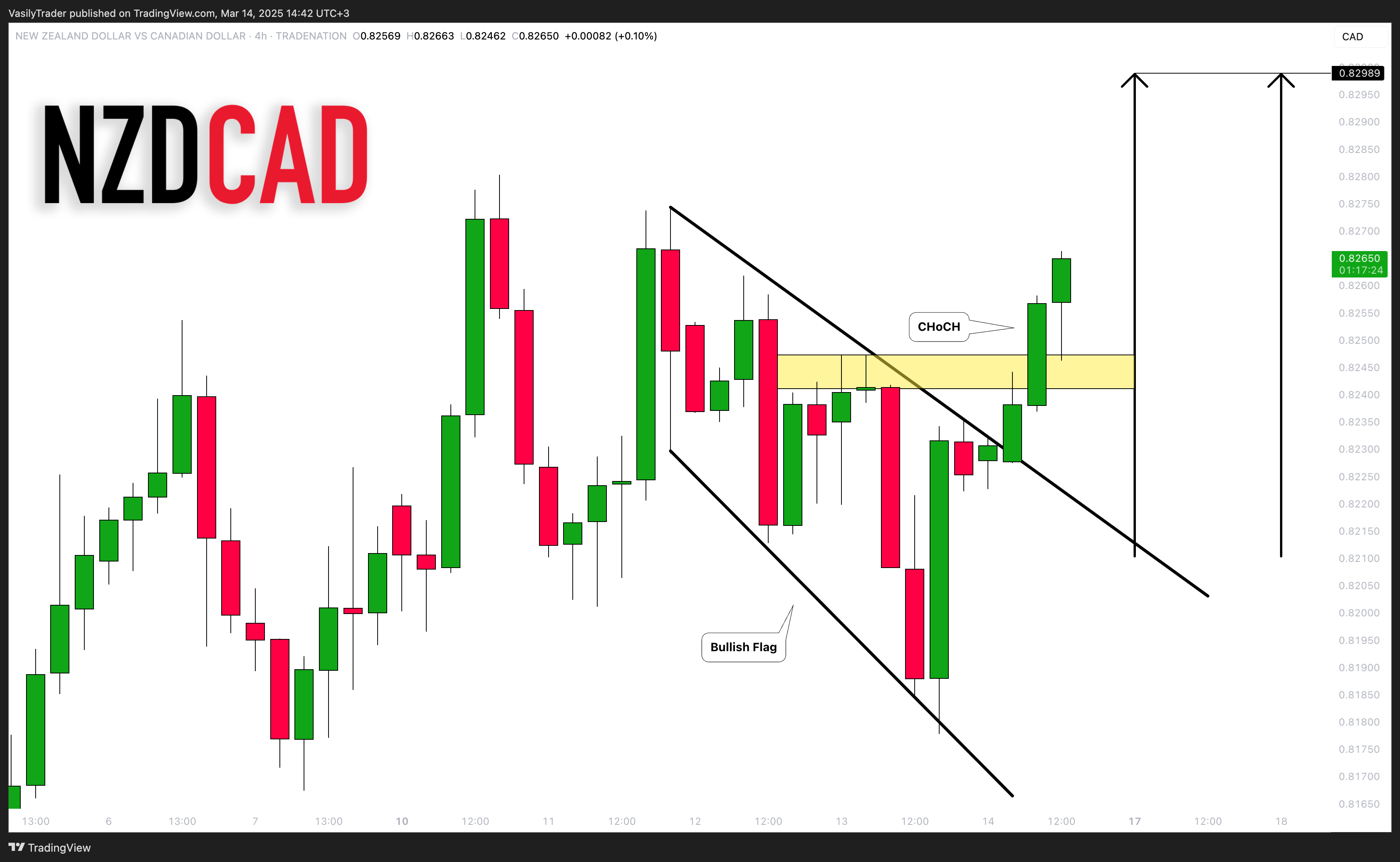 TRADENATION:NZDCAD Chart Image by VasilyTrader