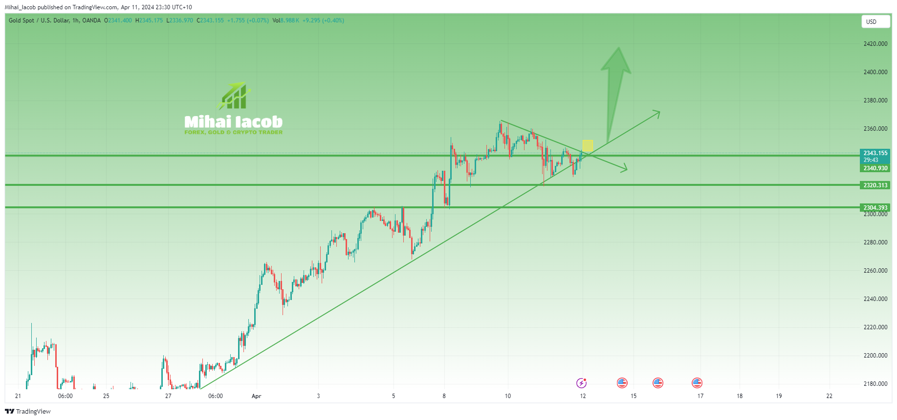 OANDA:XAUUSD Chart Image by Mihai_Iacob