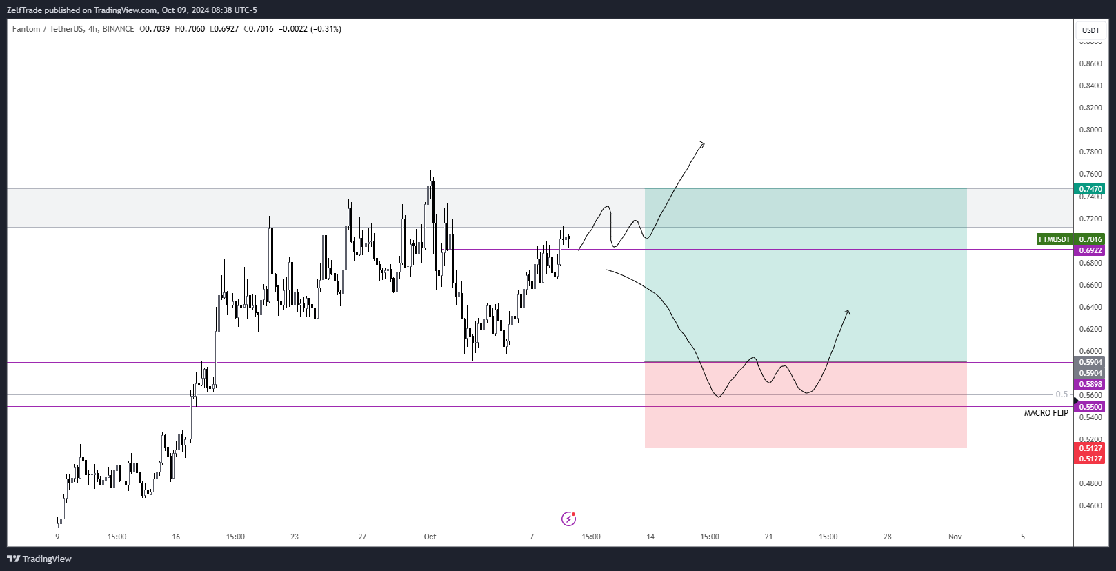 BINANCE:FTMUSDT Chart Image by ZelfTrade