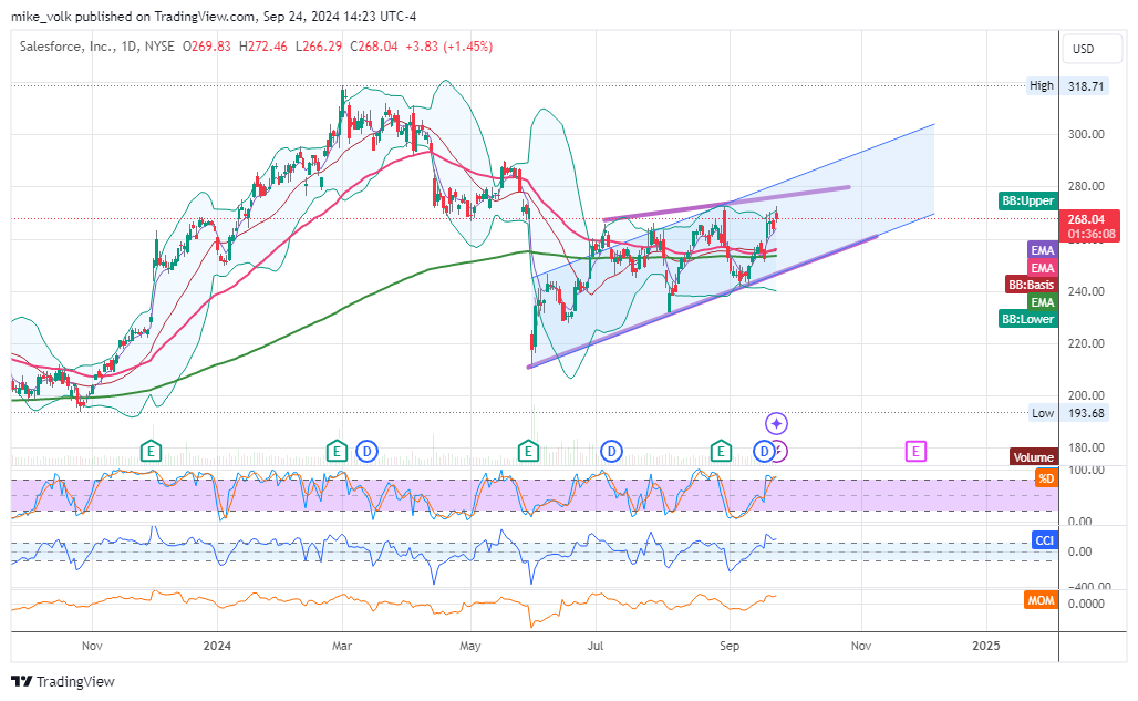 BATS:CRM Chart Image by mike_volk