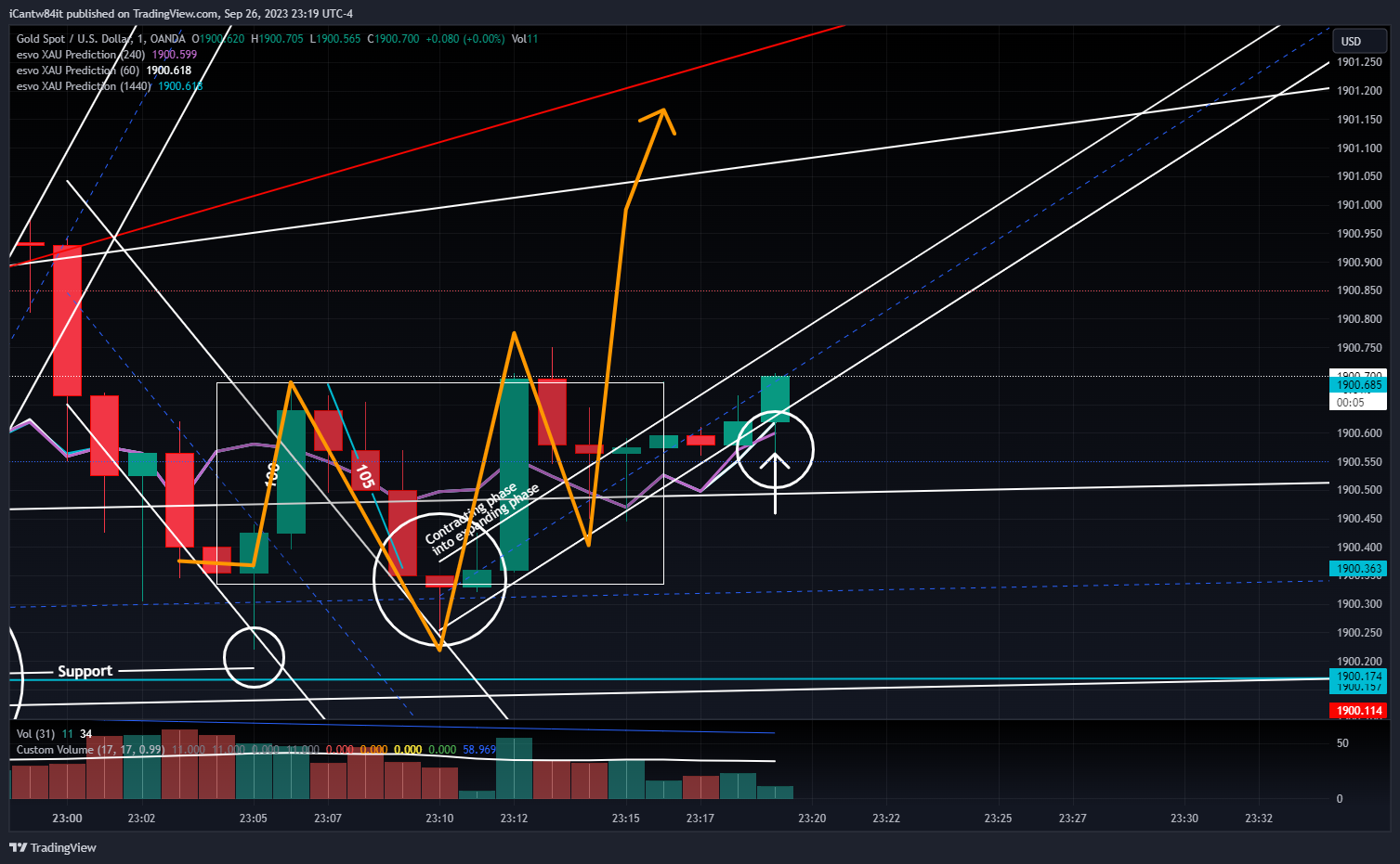 OANDA:XAUUSD Chart Image by iCantw84it