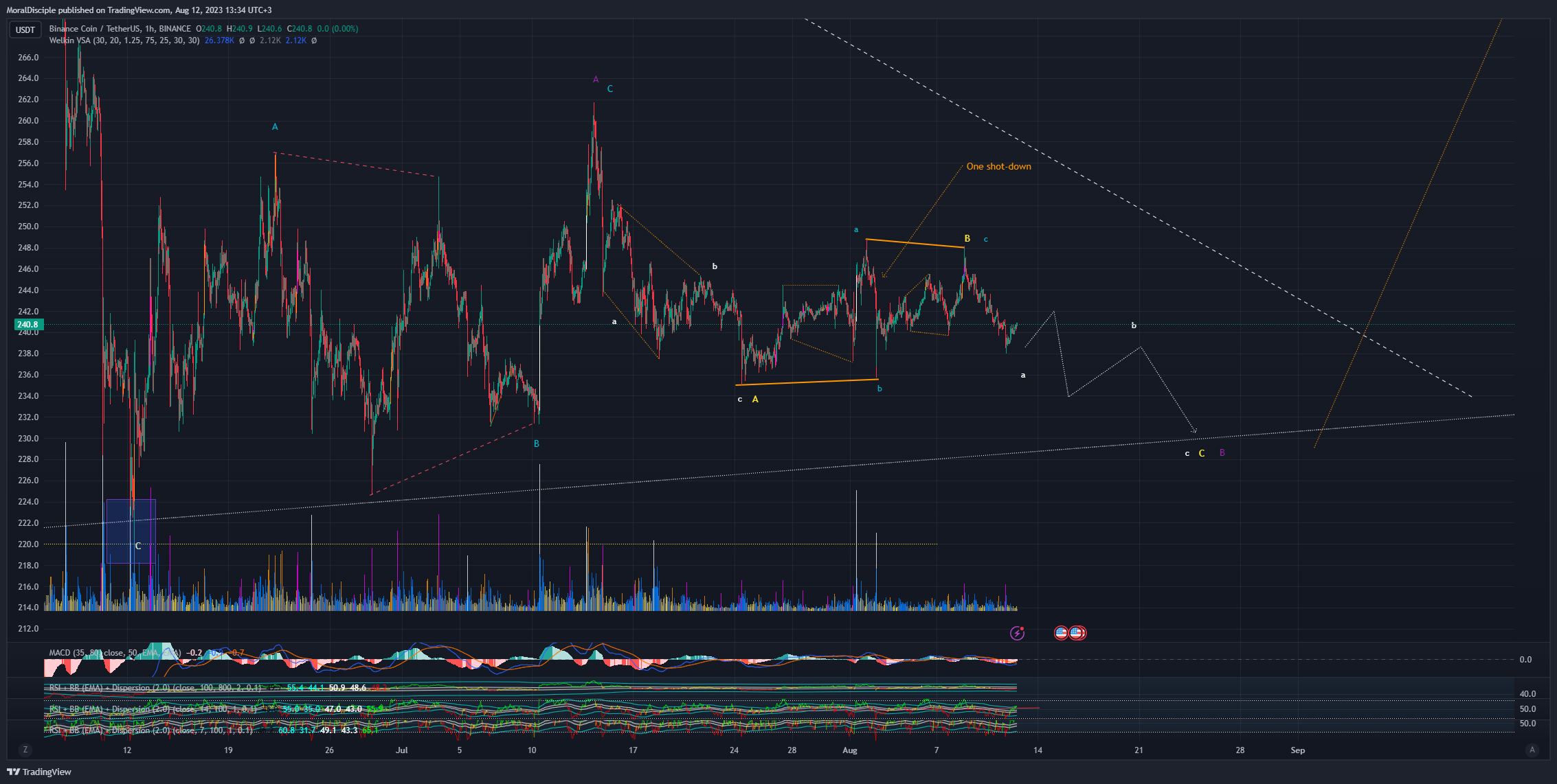 BINANCE:BNBUSDT Chart Image by MoralDisciple