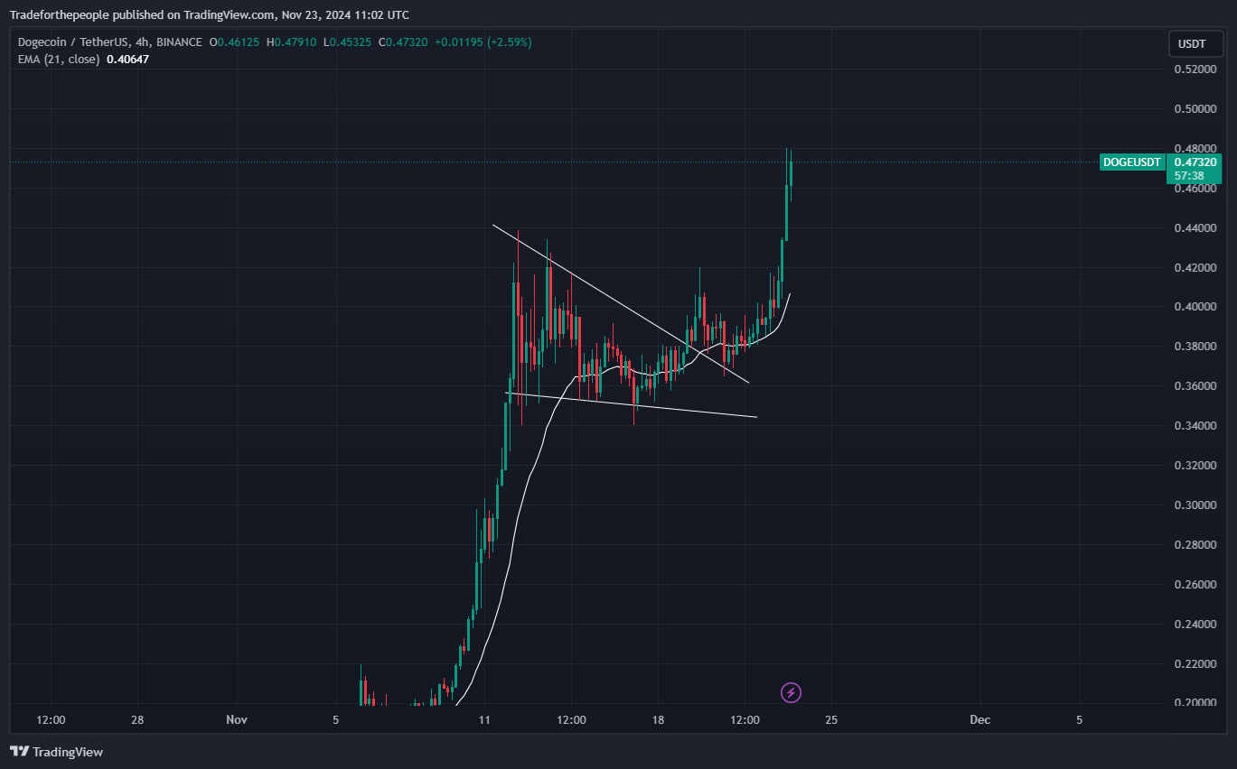 BINANCE:DOGEUSDT Chart Image by Tradeforthepeople