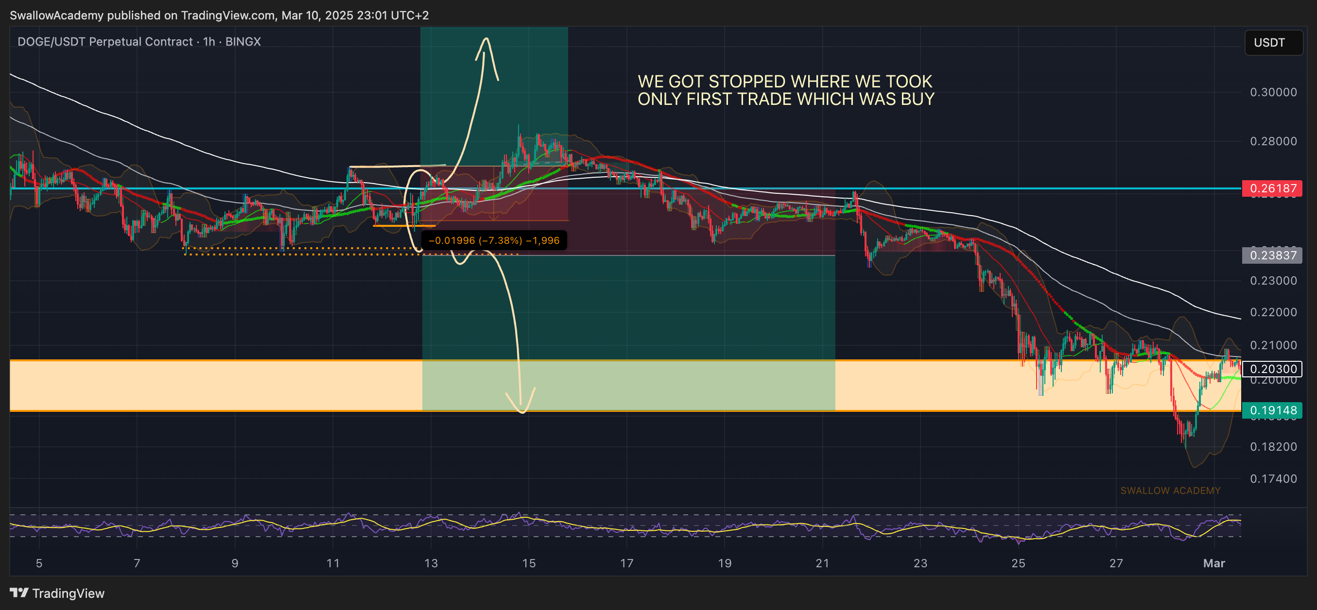 BINGX:DOGEUSDT.P Chart Image by SwallowAcademy
