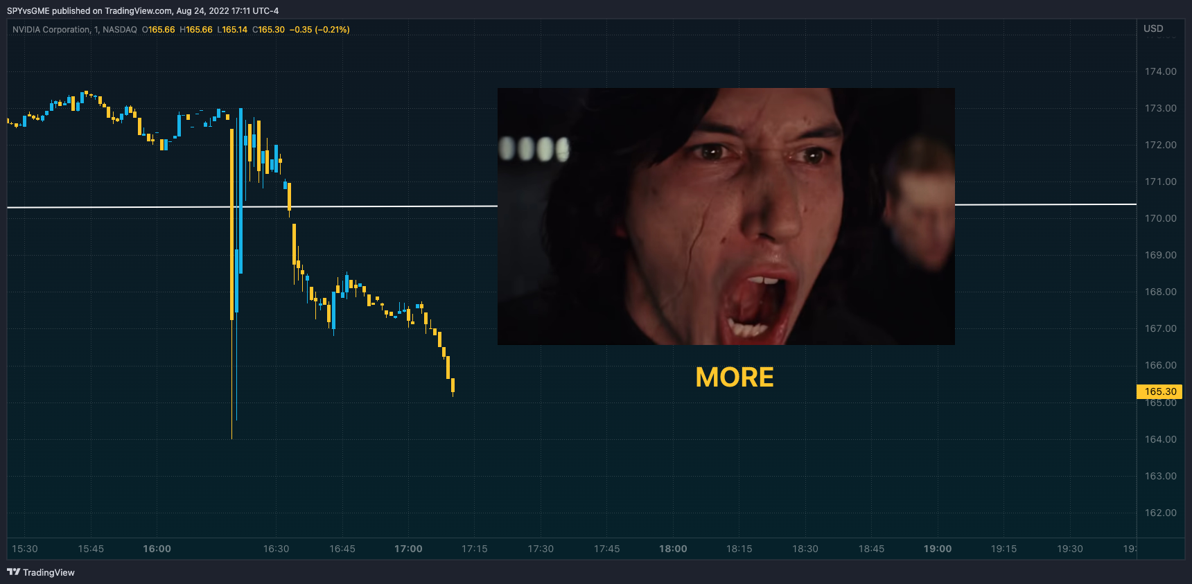 NASDAQ:NVDA Chart Image by SPYvsGME