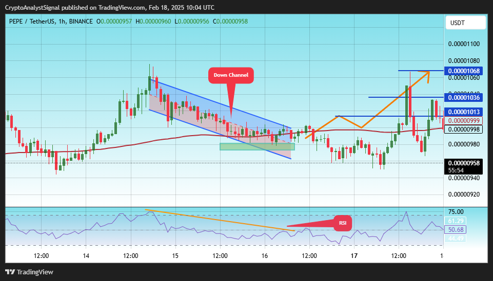 BINANCE:PEPEUSDT Chart Image by CryptoAnalystSignal