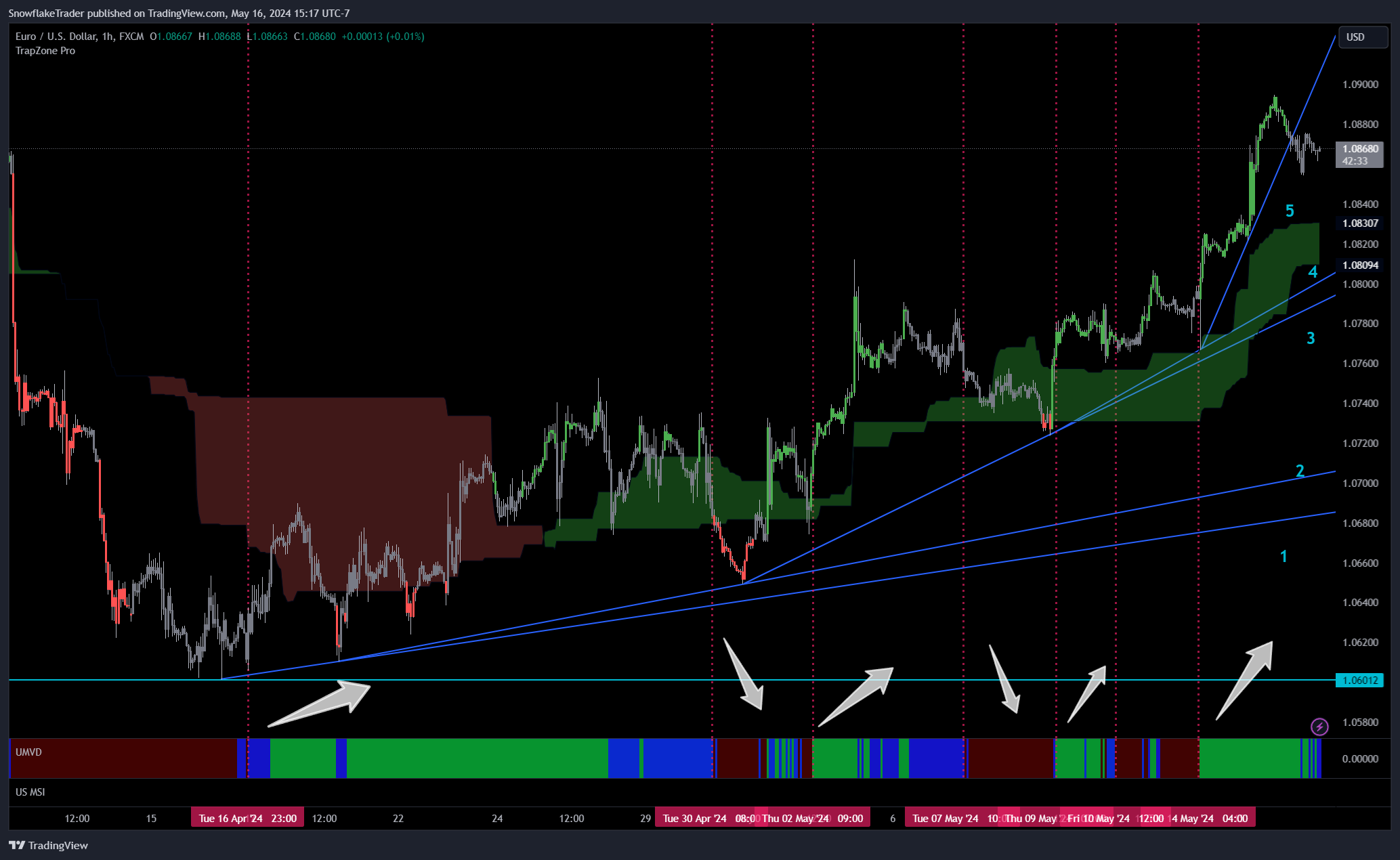 FX:EURUSD Chart Image by SnowflakeTrader
