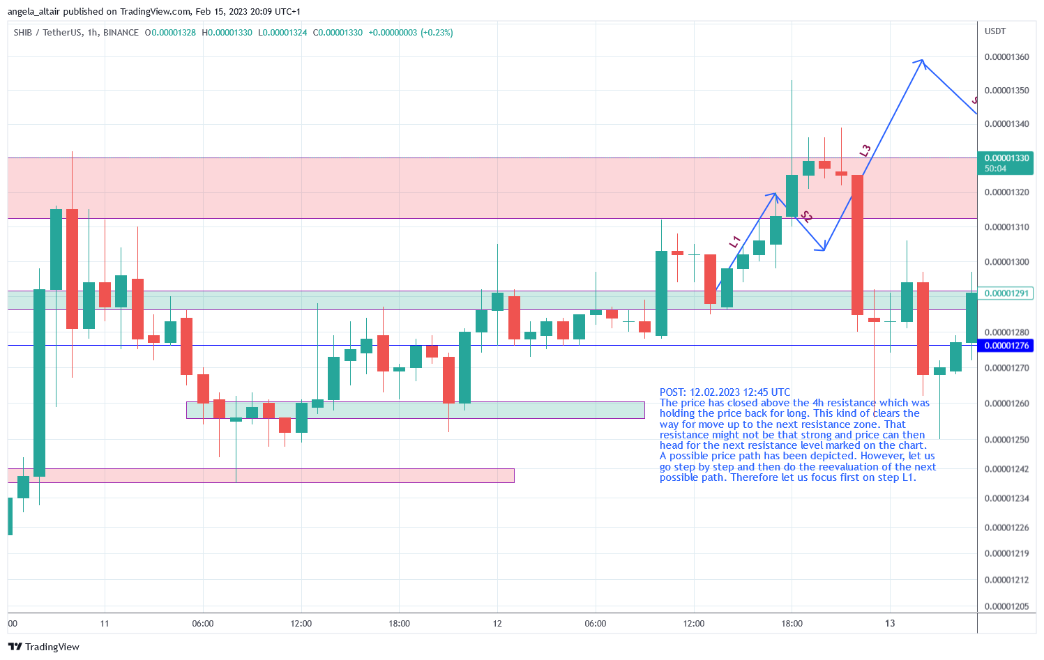 BINANCE:SHIBUSDT Chart Image by angela_altair