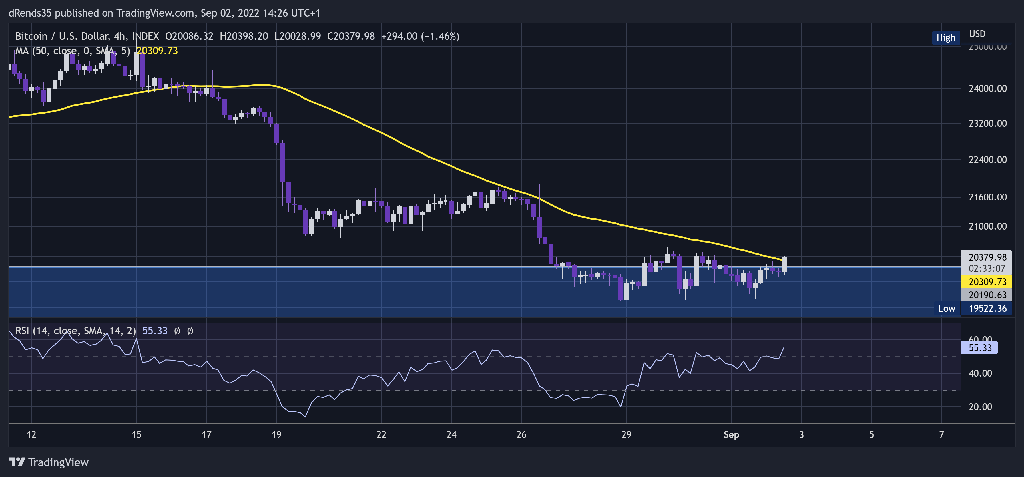 INDEX:BTCUSD Chart Image by dRends35