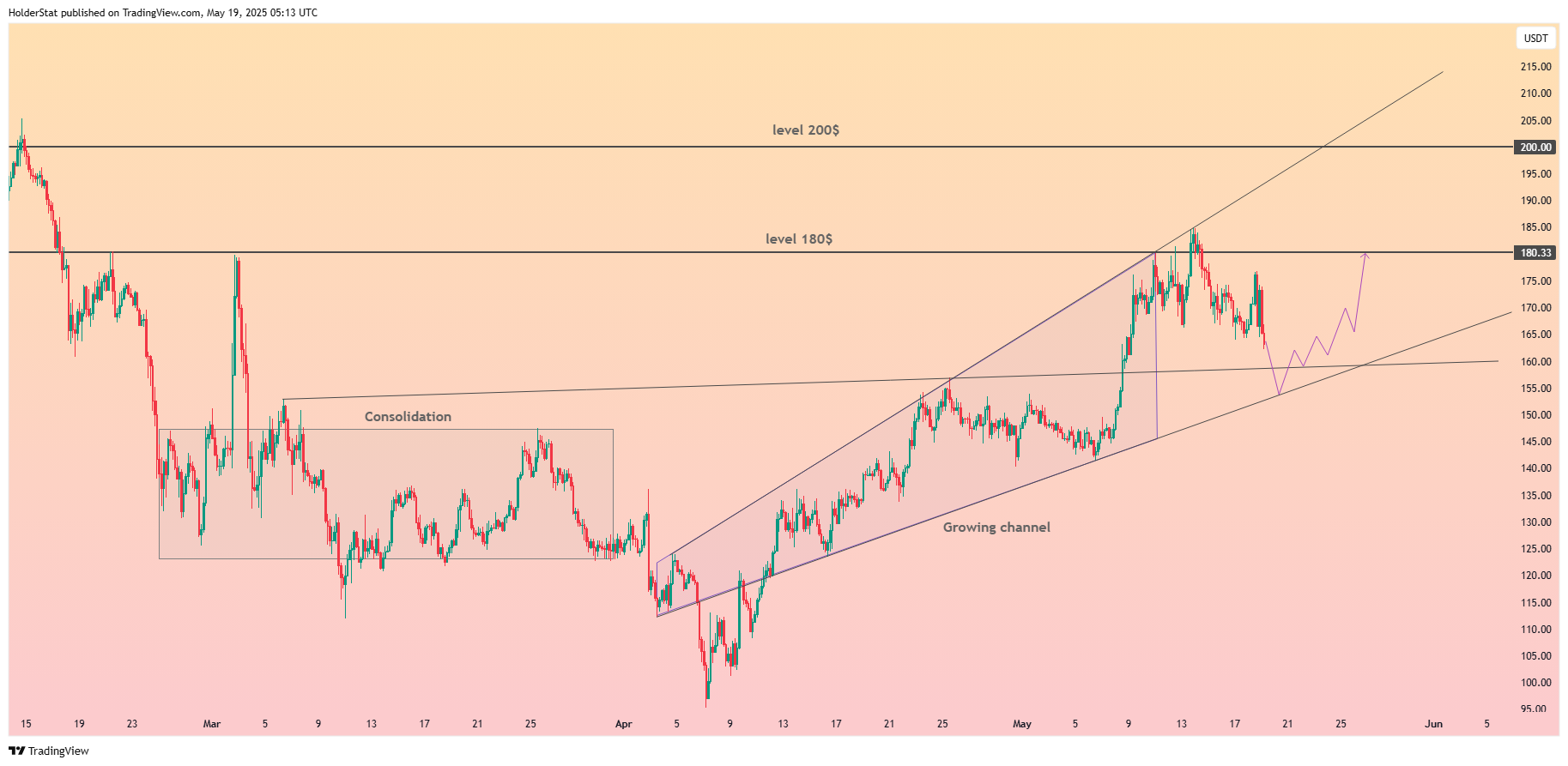 BINANCE:SOLUSDT Chart Image by HolderStat