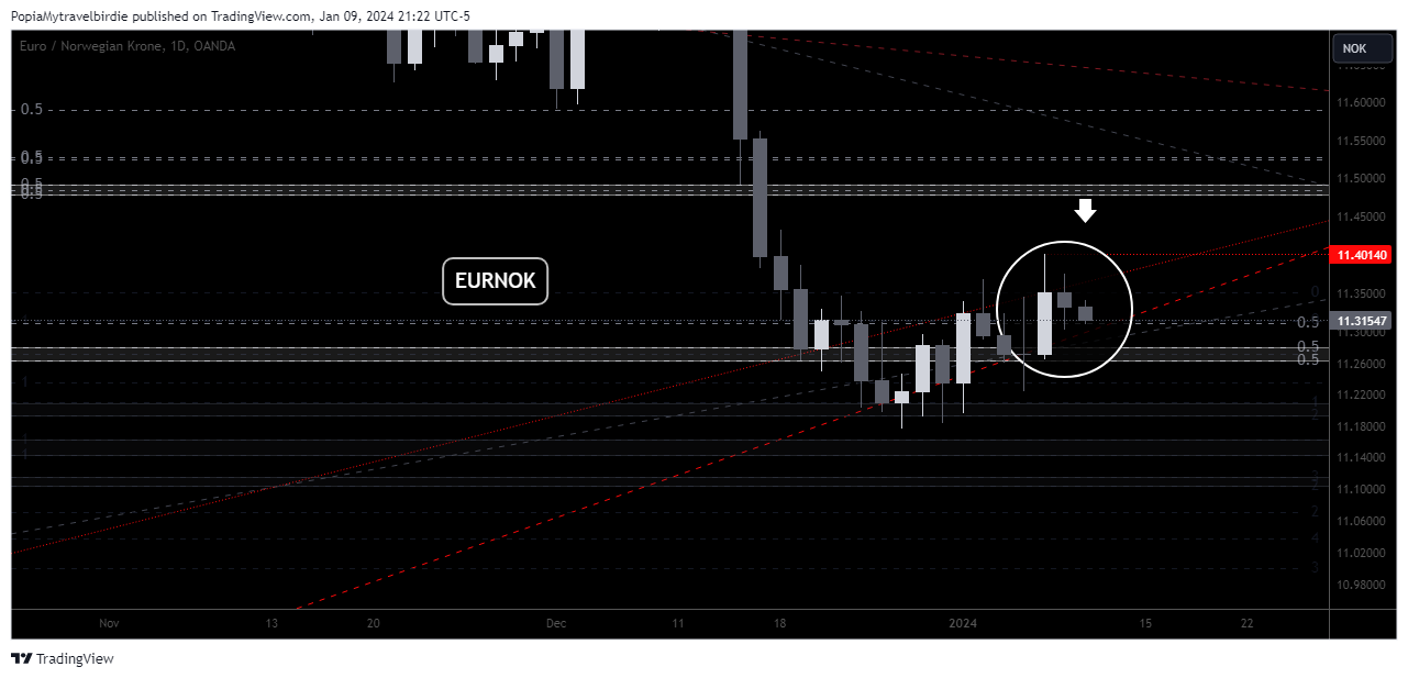 OANDA:EURNOK Chart Image by PopiaMytravelbirdie
