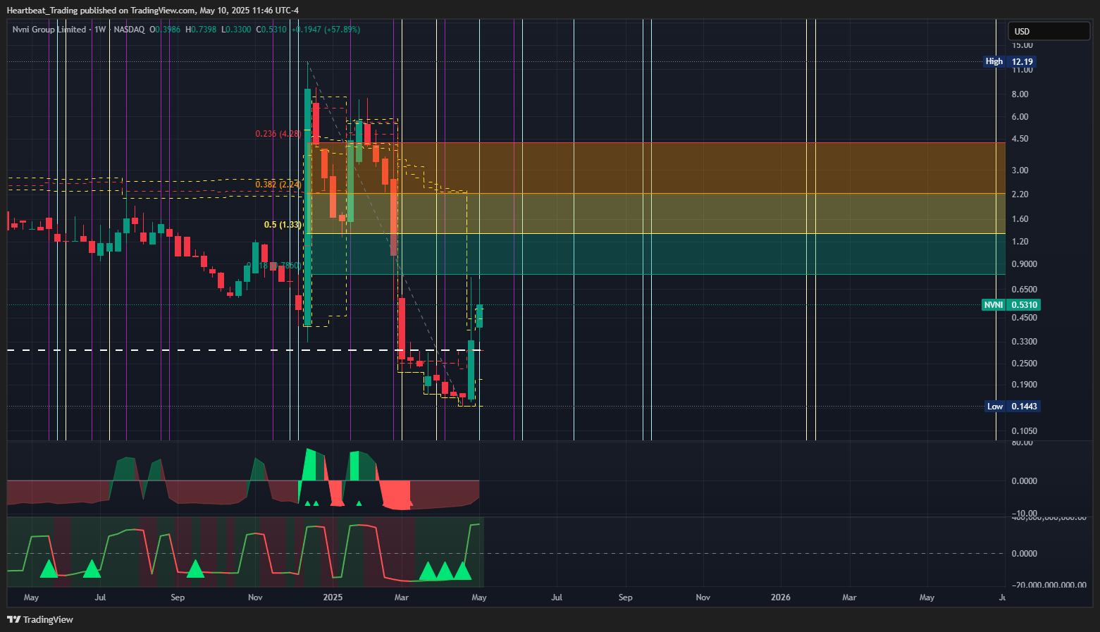 BATS:NVNI Chart Image by Heartbeat_Trading