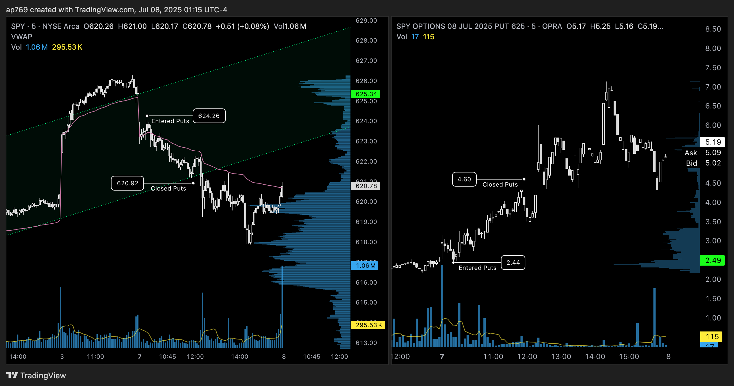 OPRA:SPY250708P625.0 Chart Image by ap769