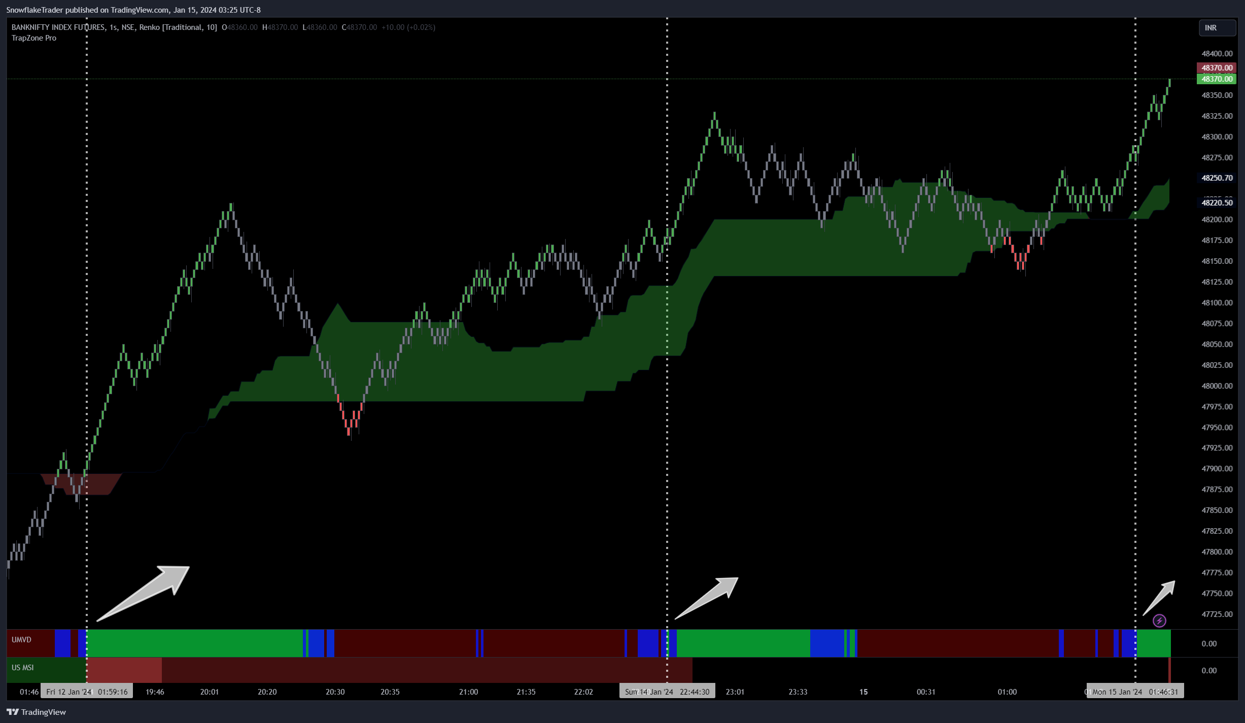 NSE:BANKNIFTY1! Chart Image by SnowflakeTrader