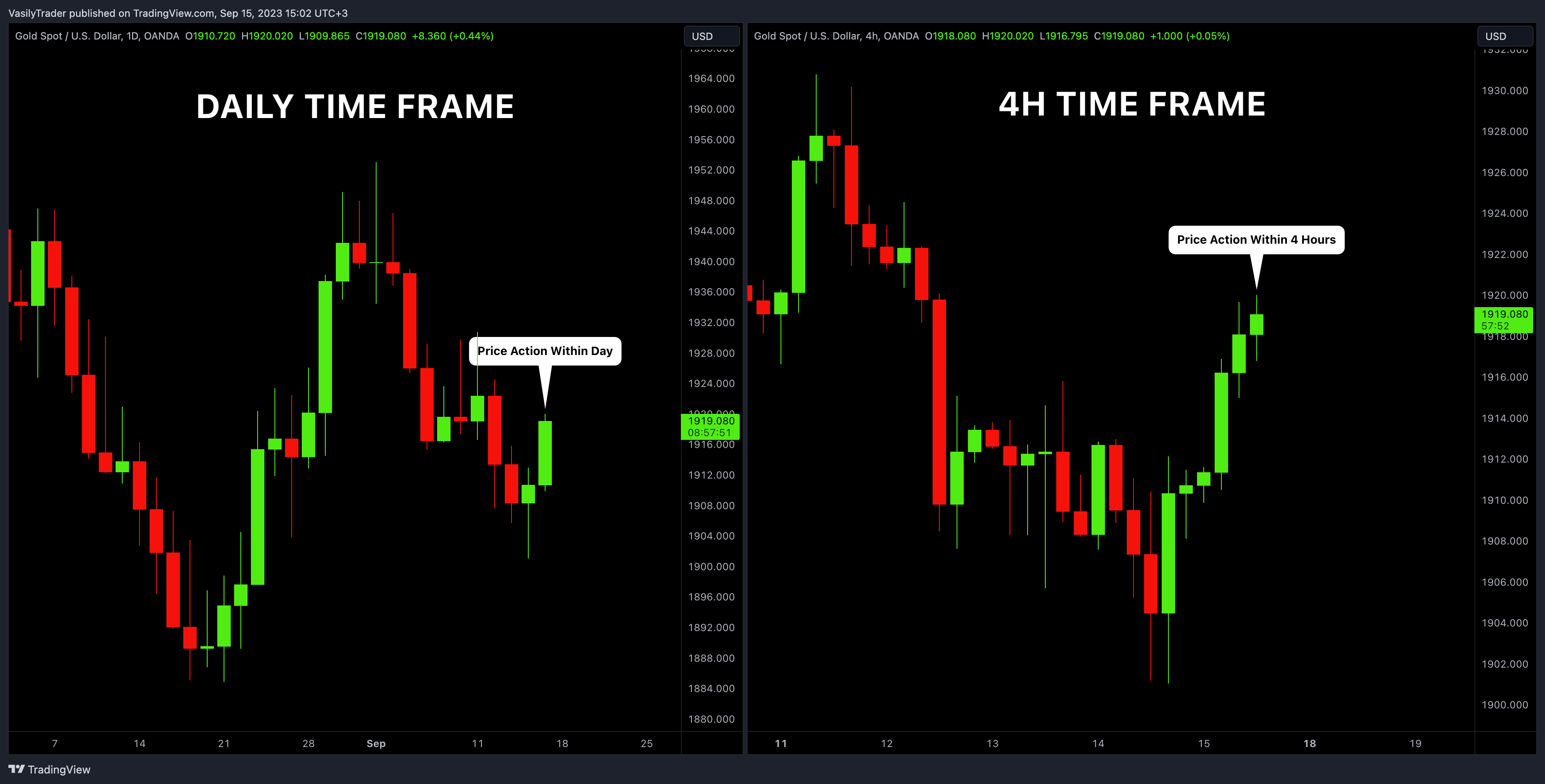 OANDA:XAUUSD Chart Image by VasilyTrader