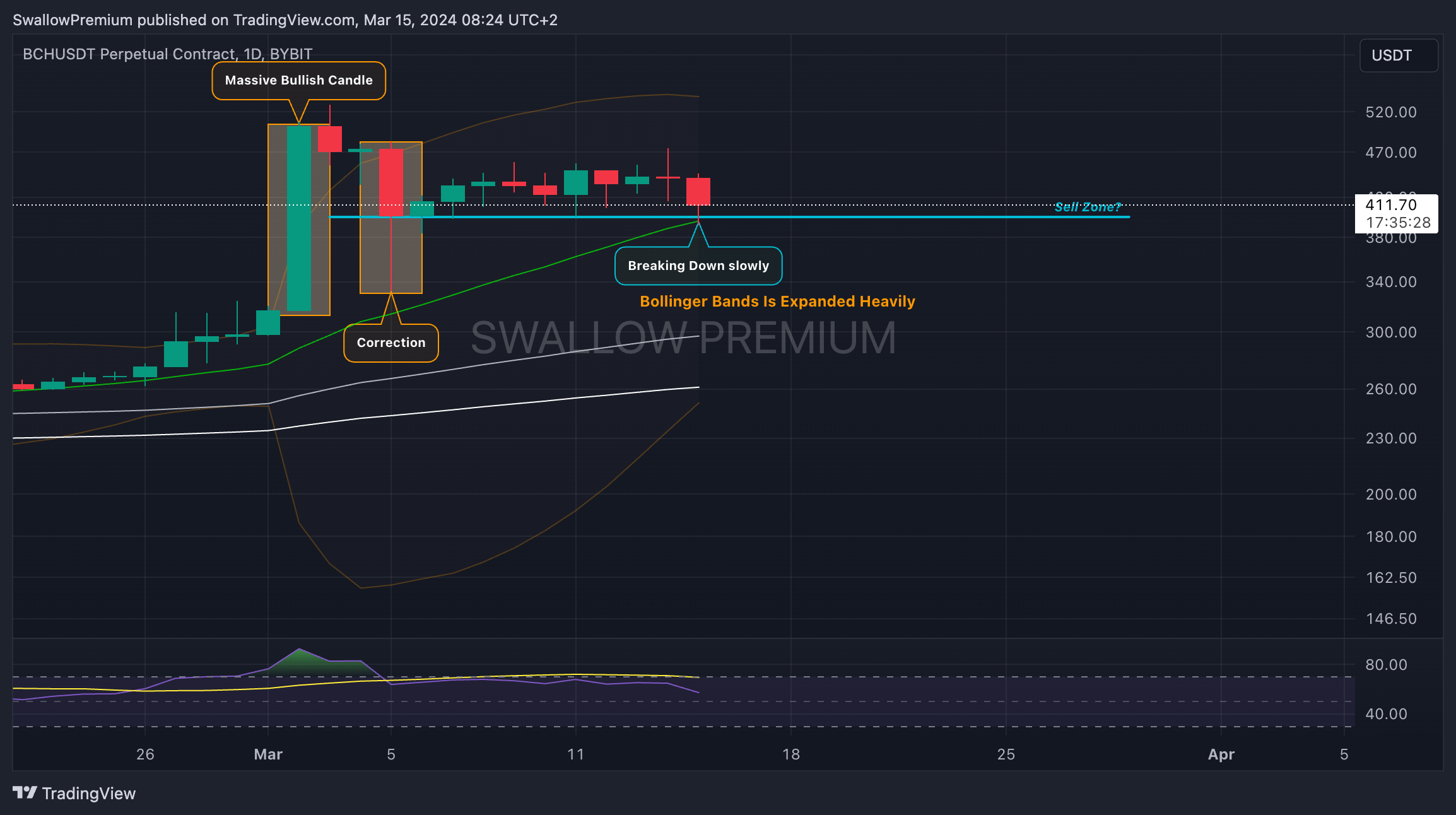 BYBIT:BCHUSDT.P Chart Image by SwallowAcademy