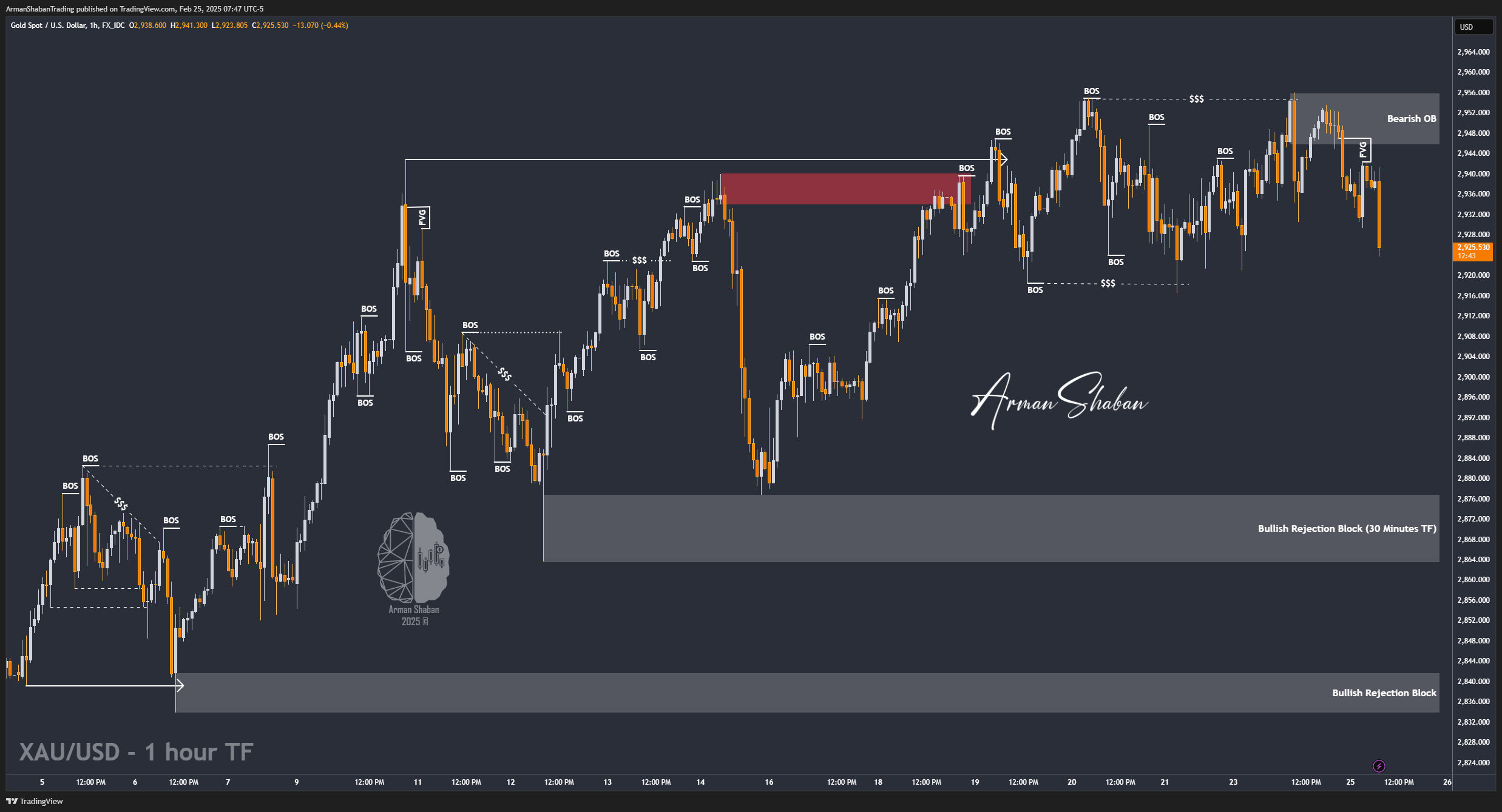 FX_IDC:XAUUSD Chart Image by ArmanShabanTrading