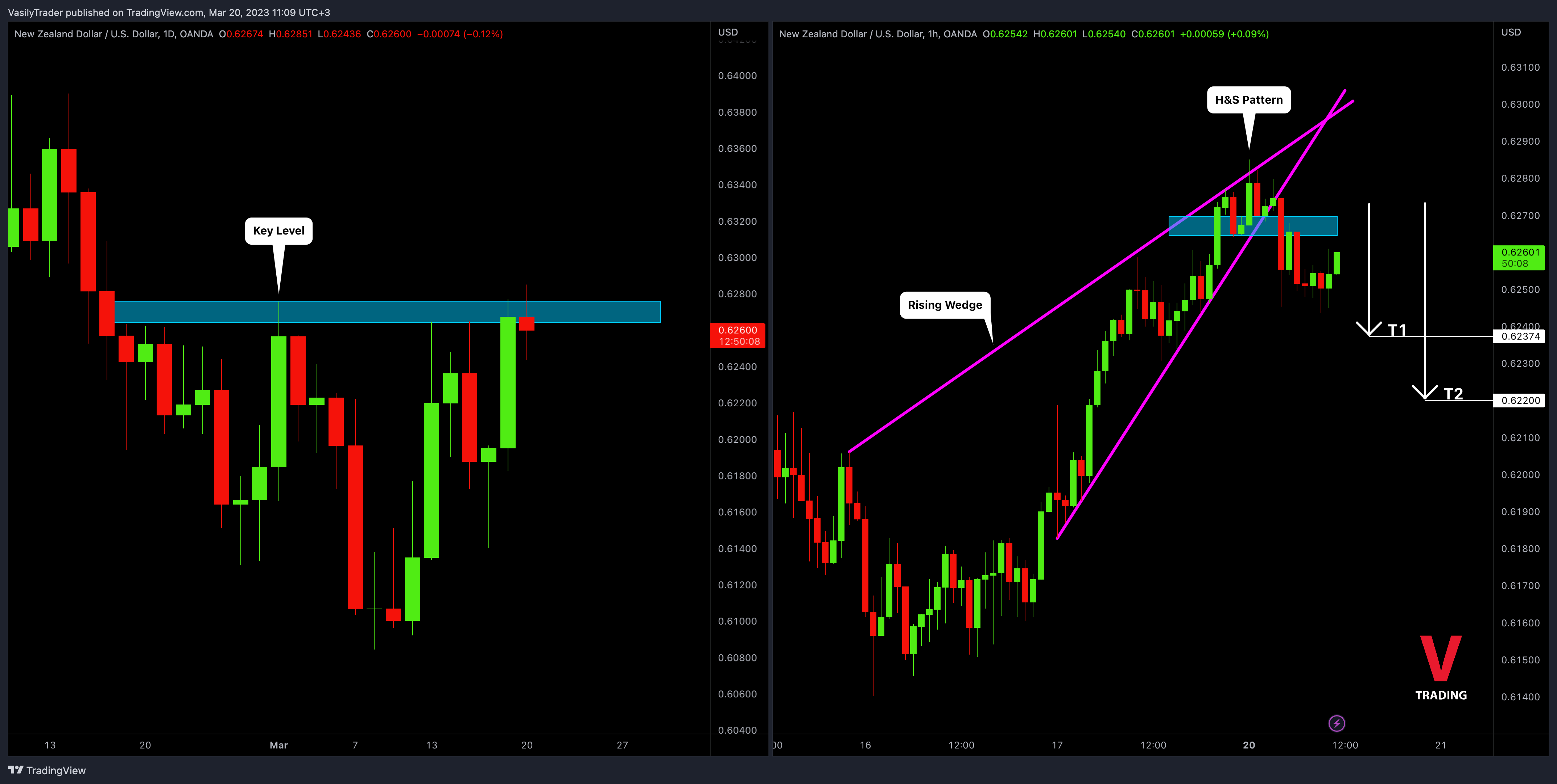 OANDA:NZDUSD Chart Image by VasilyTrader