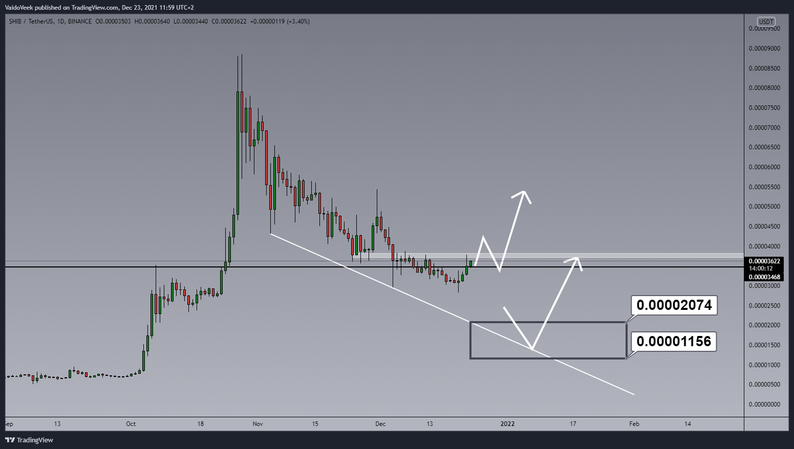 BINANCE:SHIBUSDT Chart Image by VaidoVeek