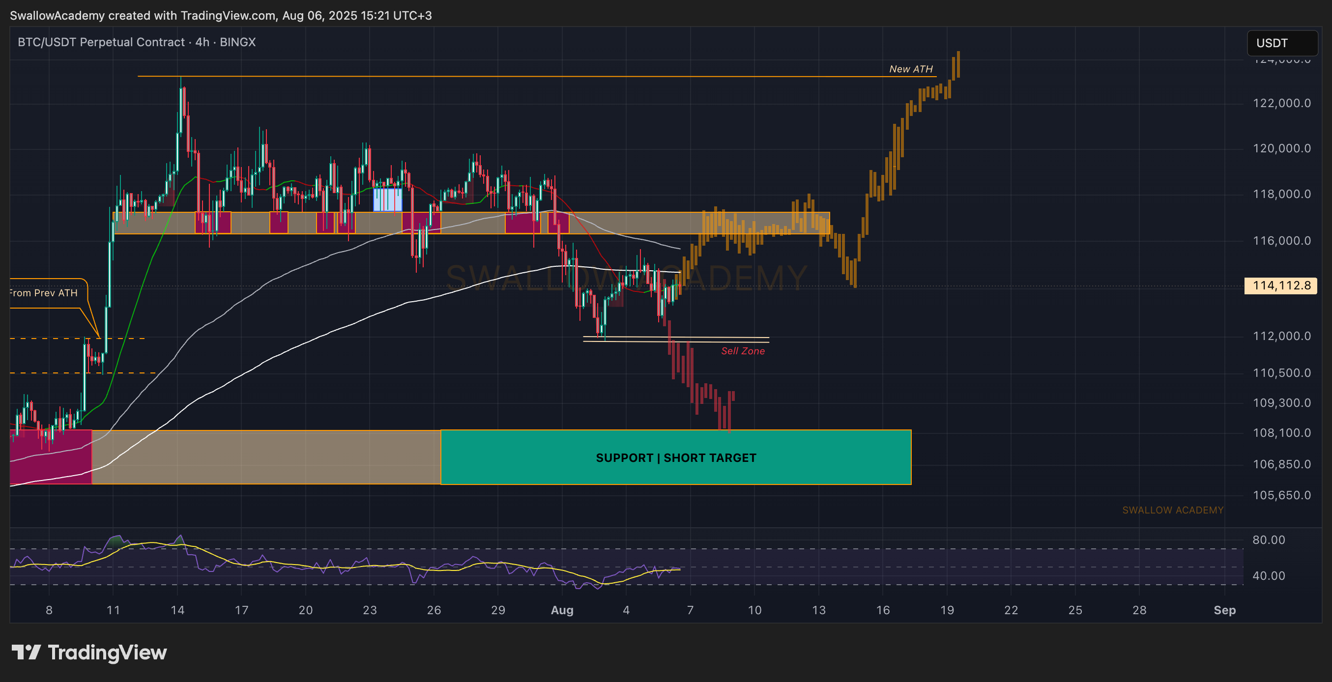 BINGX:BTCUSDT.P Chart Image by SwallowAcademy