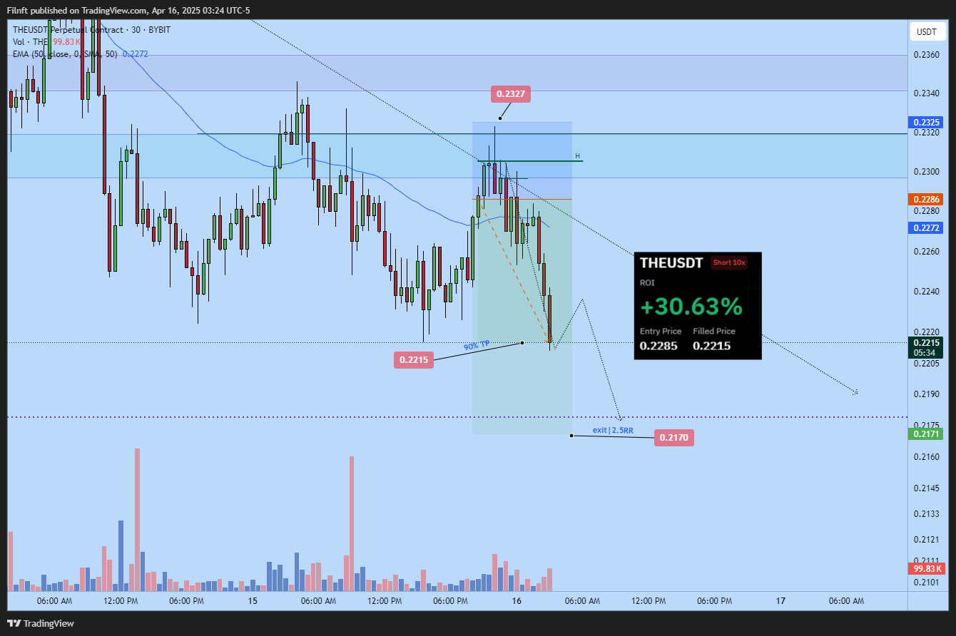 BYBIT:THEUSDT.P Chart Image by Filnft