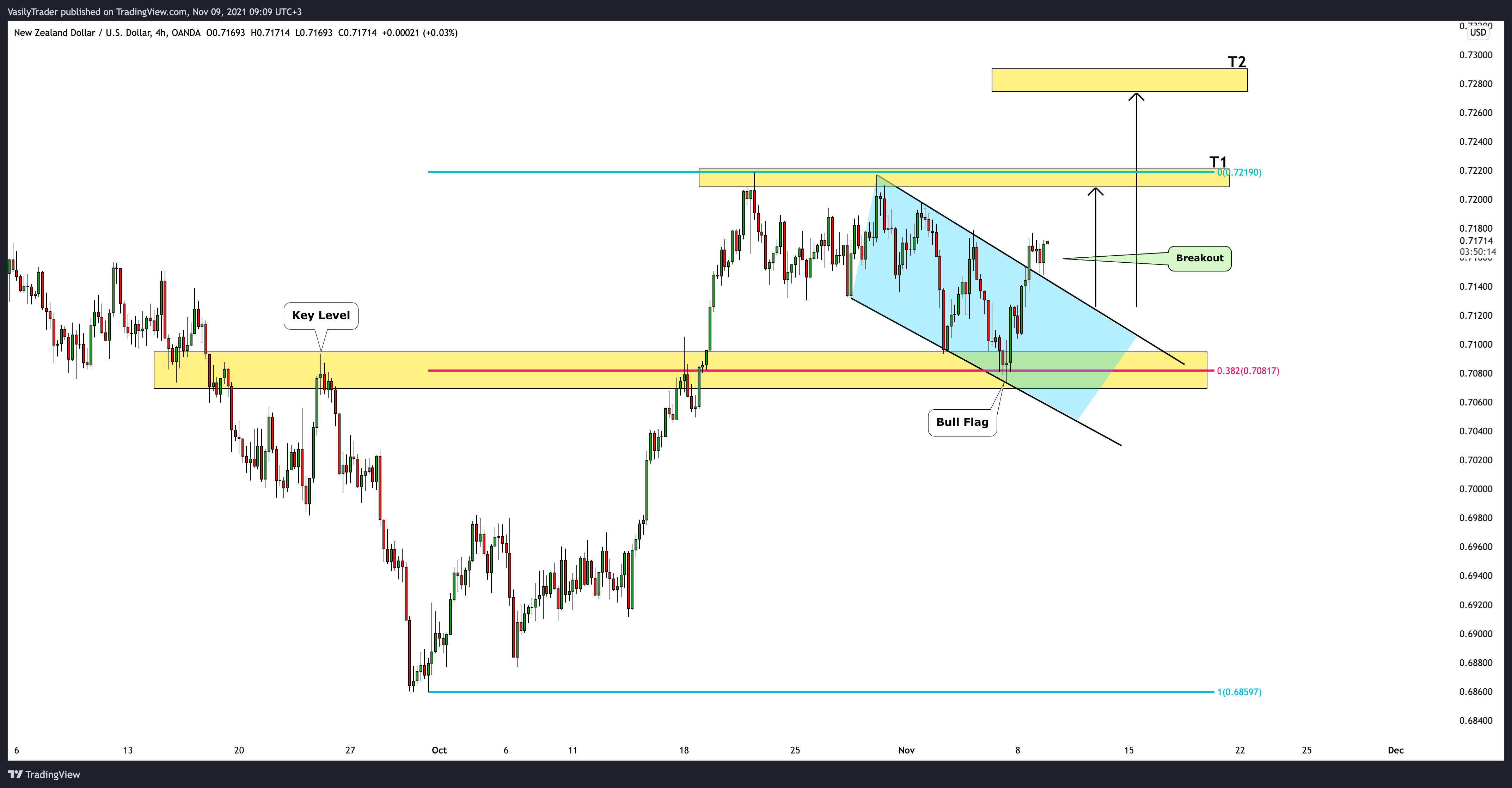 OANDA:NZDUSD Chart Image by VasilyTrader