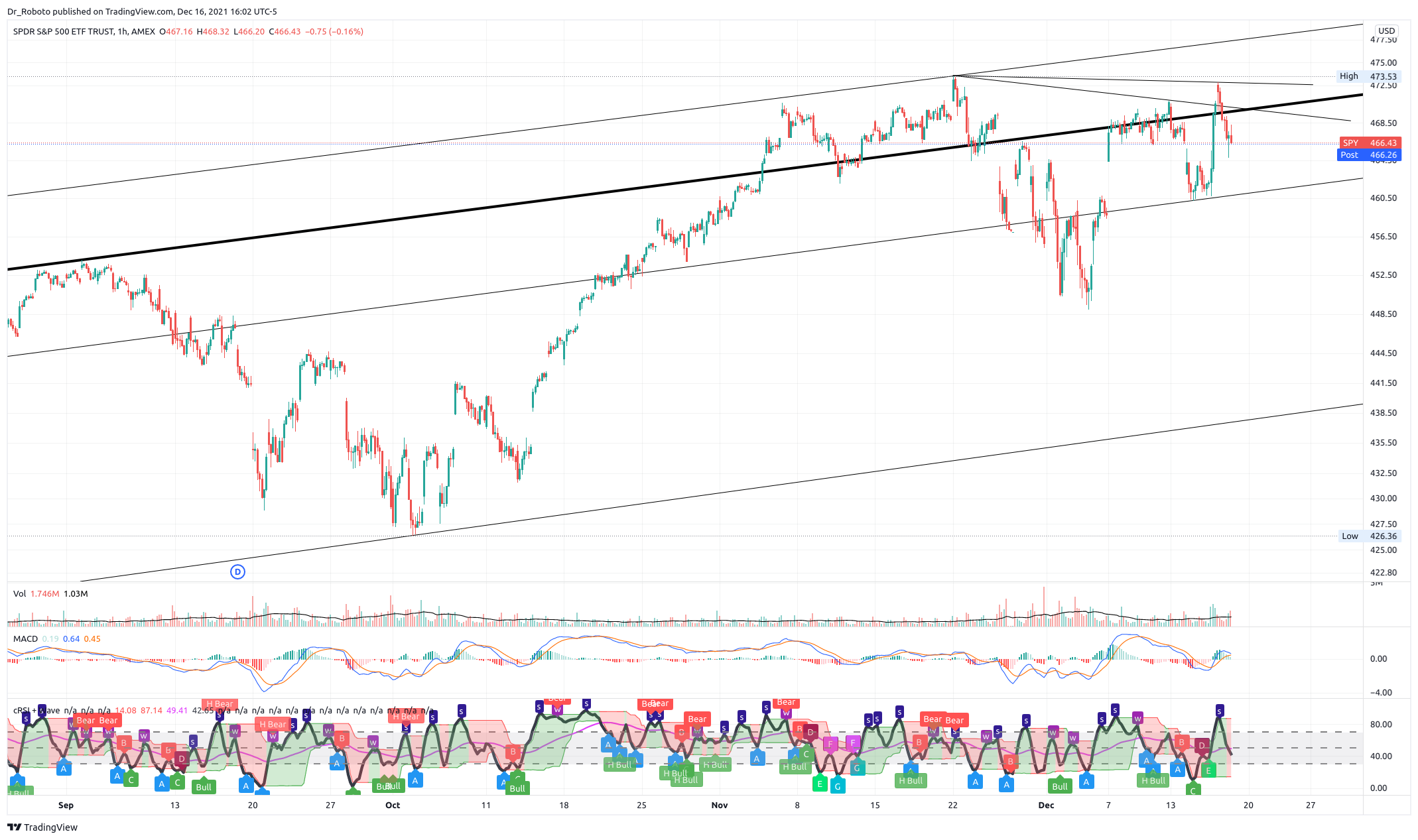 AMEX:SPY Chart Image by Dr_Roboto