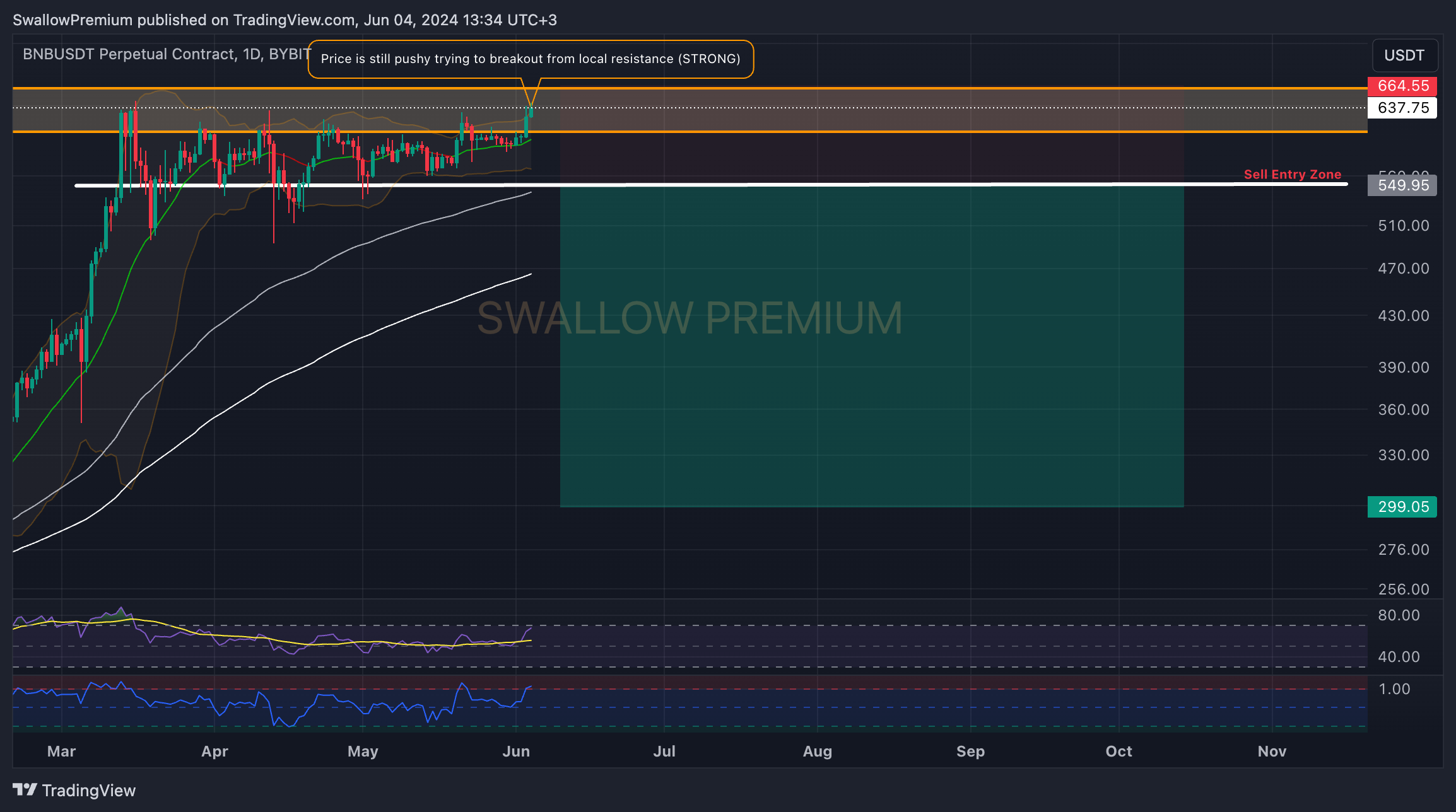 BYBIT:BNBUSDT.P Chart Image by SwallowAcademy