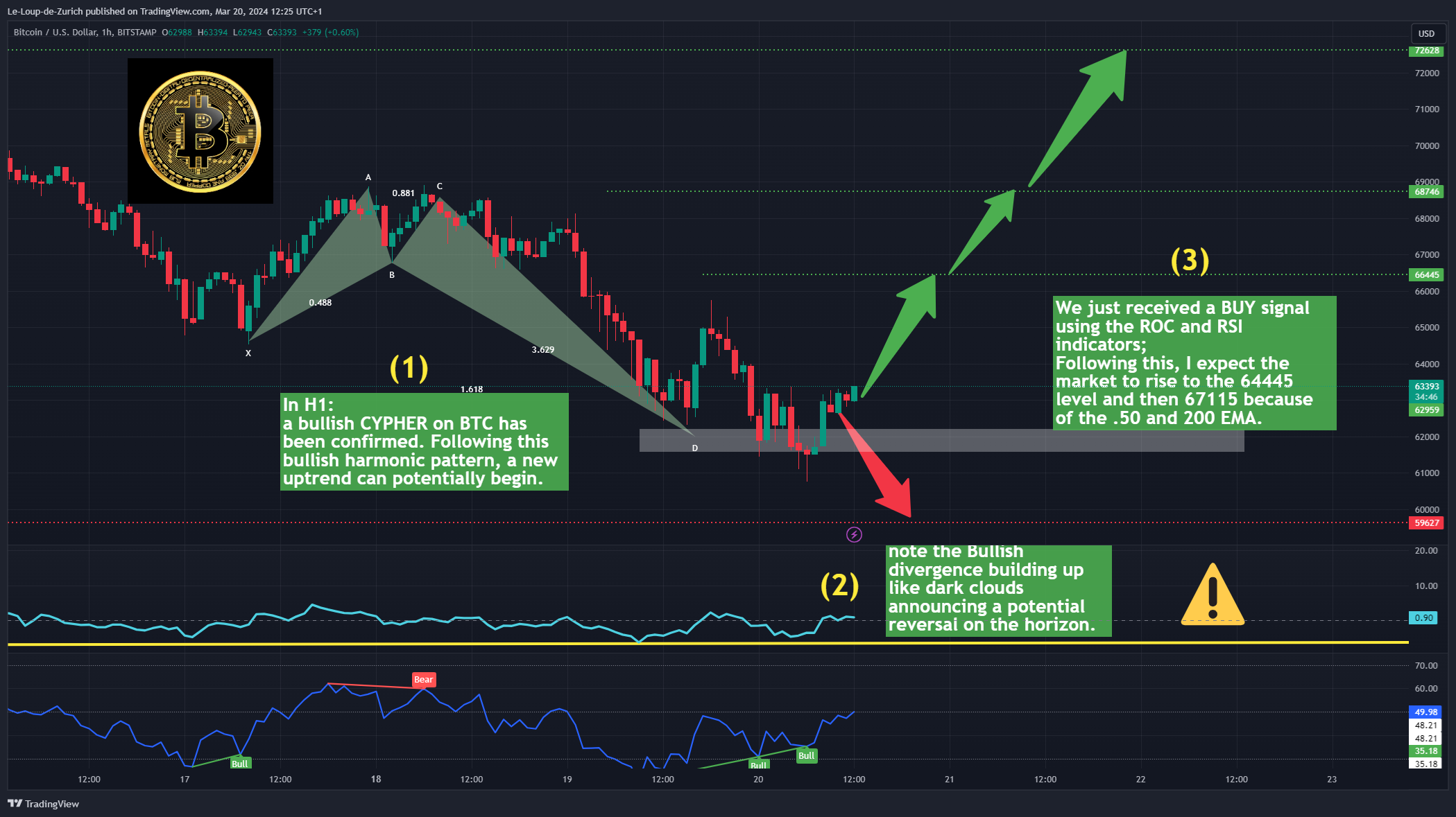BITSTAMP:BTCUSD Chart Image by Le-Loup-de-Zurich