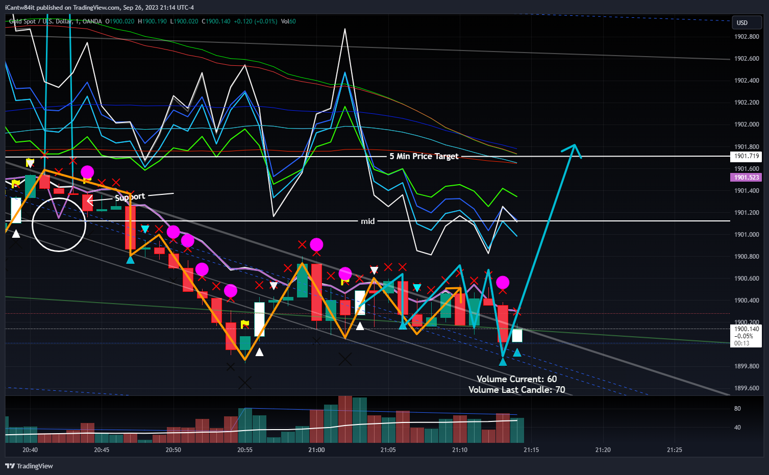OANDA:XAUUSD Chart Image by iCantw84it