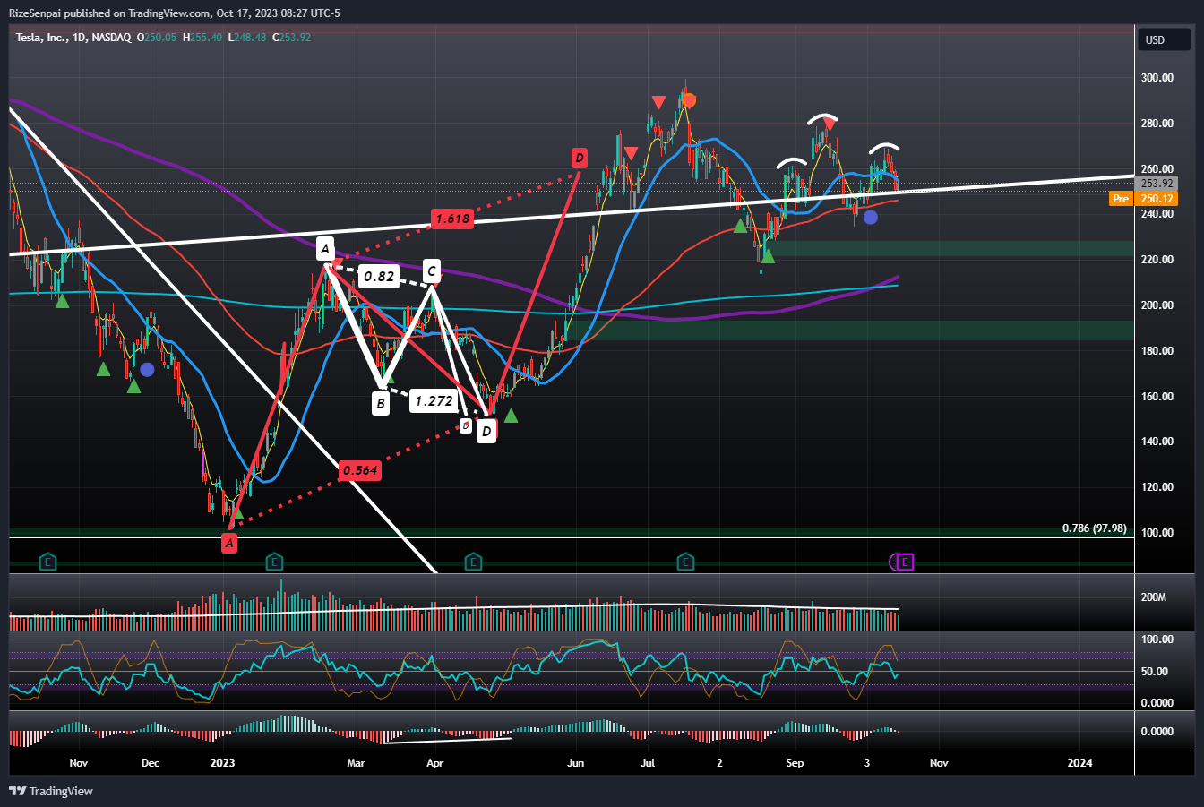 BATS:TSLA Chart Image by RizeSenpai