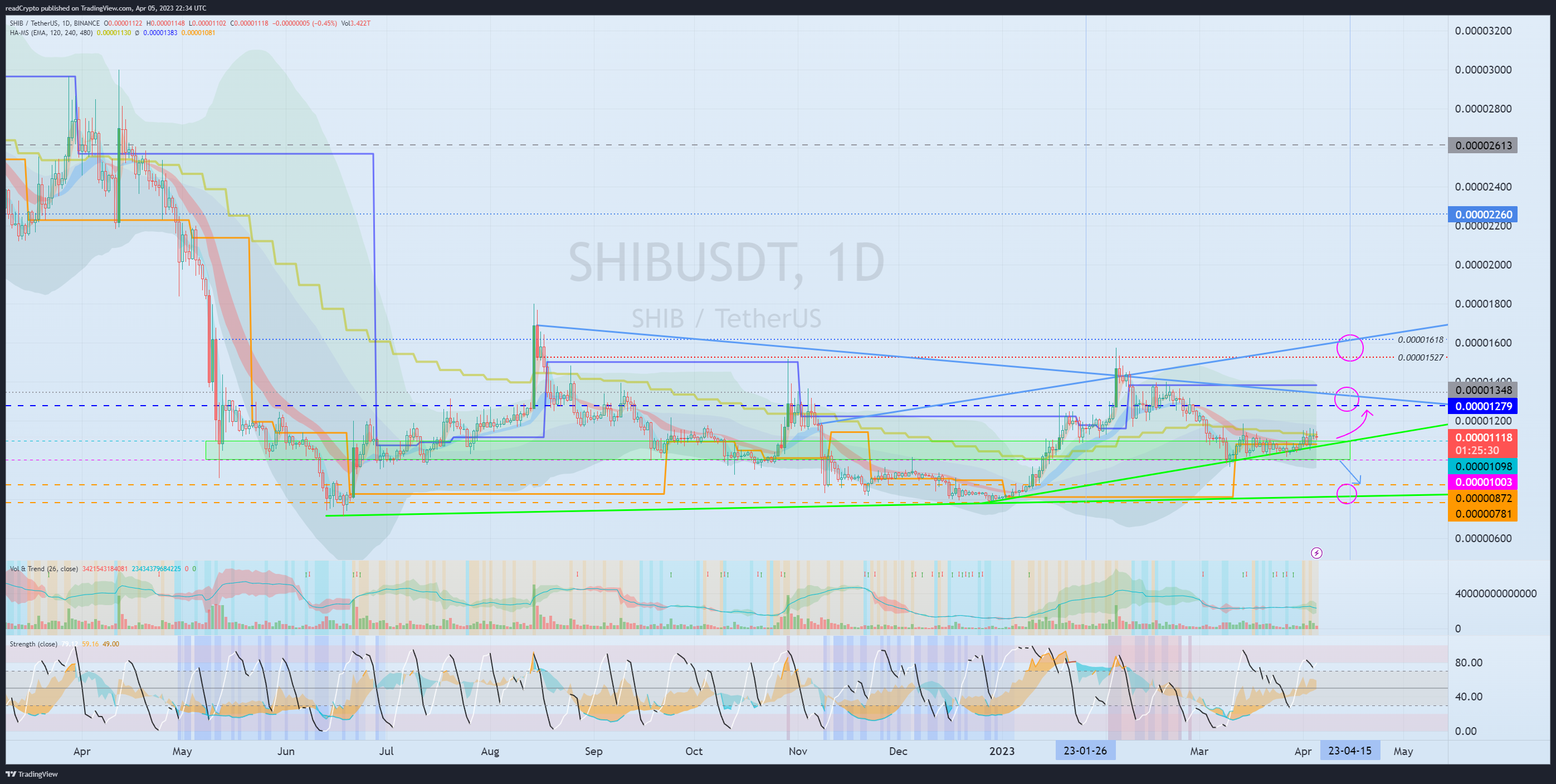 BINANCE:SHIBUSDT Chart Image by readCrypto