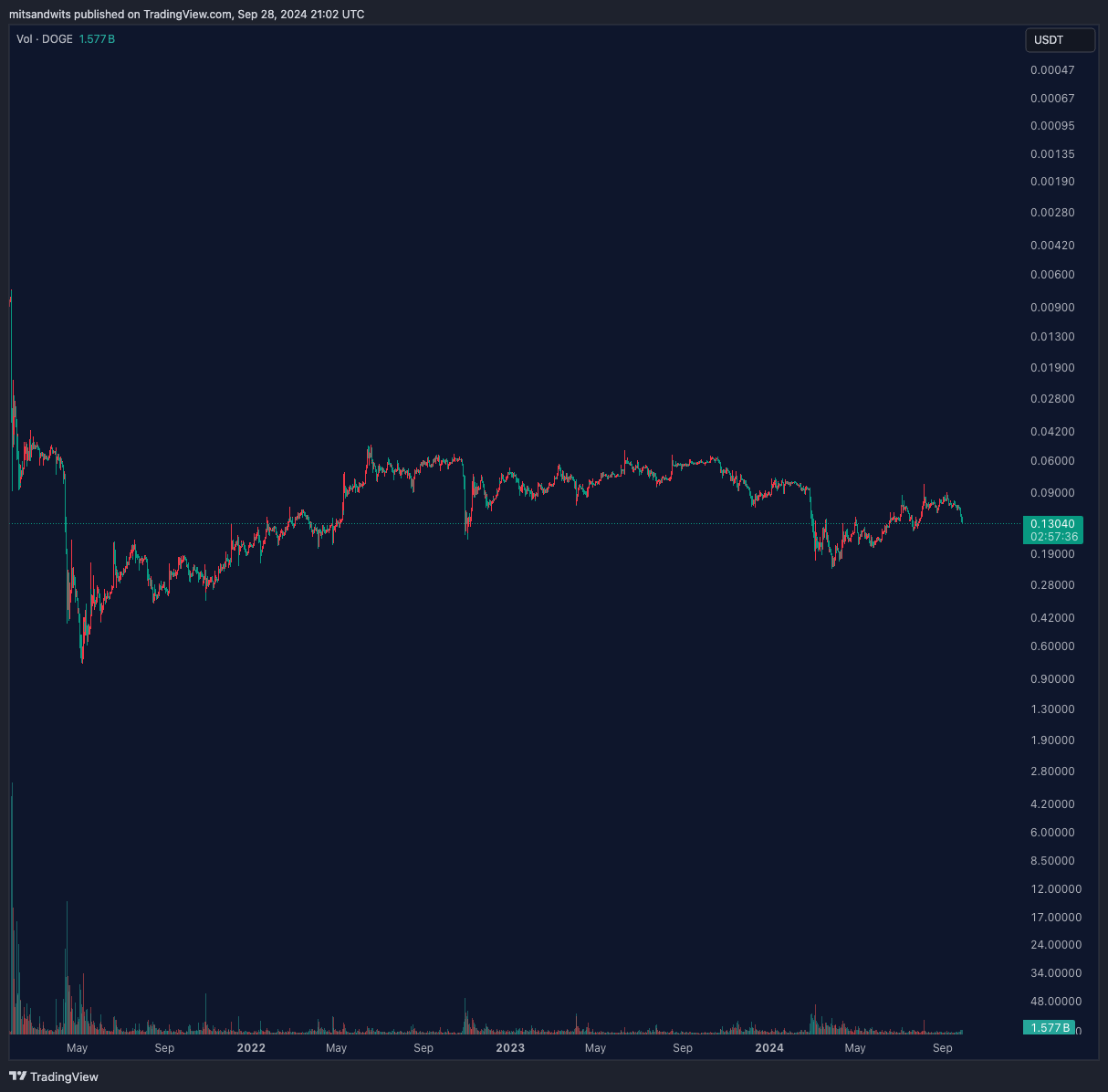 BINANCE:DOGEUSDT Chart Image by mitsandwits