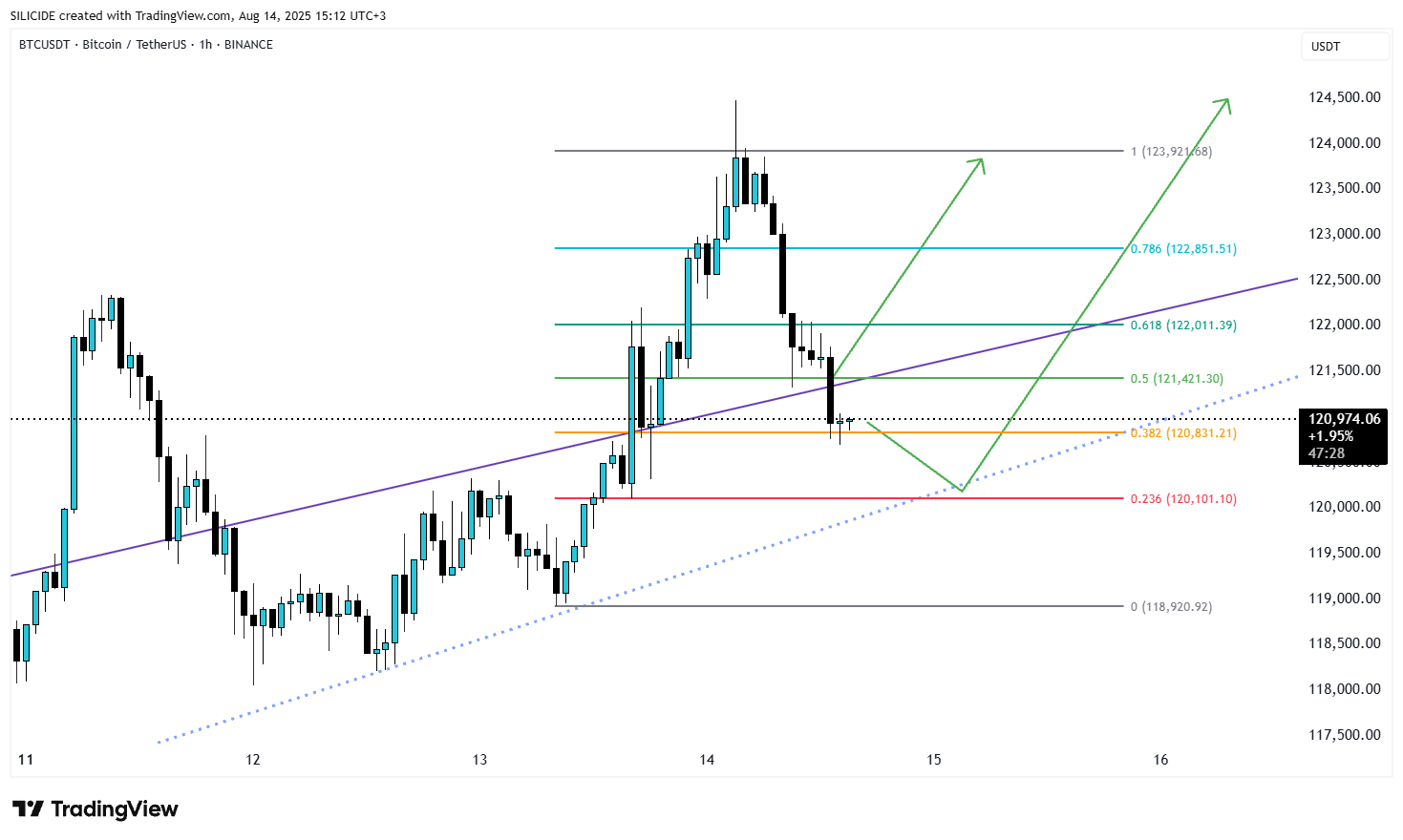 BINANCE:BTCUSDT Chart Image by SILICIDE