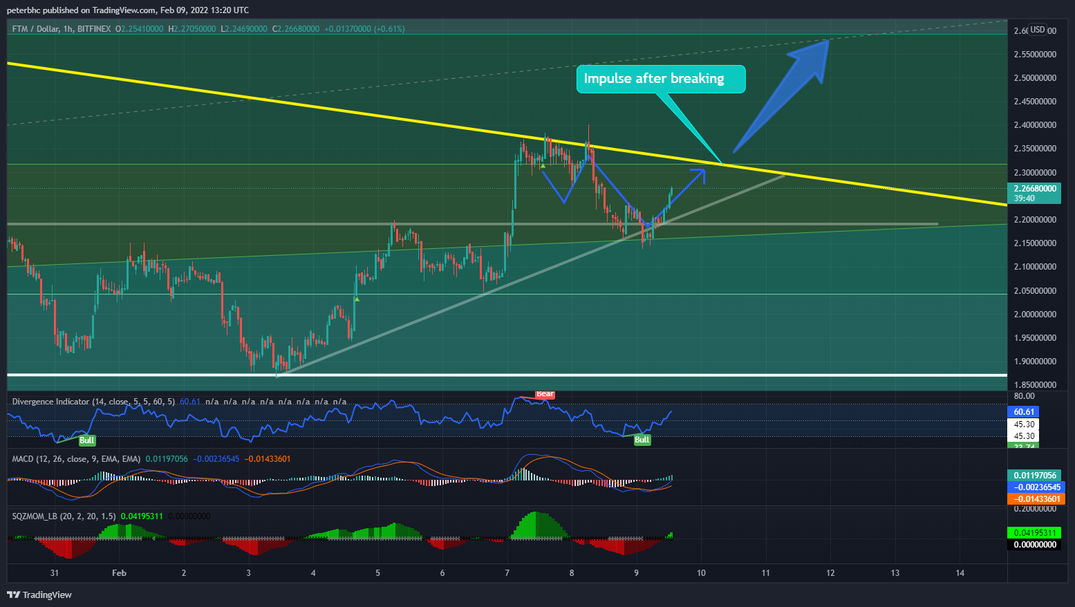 BITFINEX:FTMUSD Chart Image by peterbhc