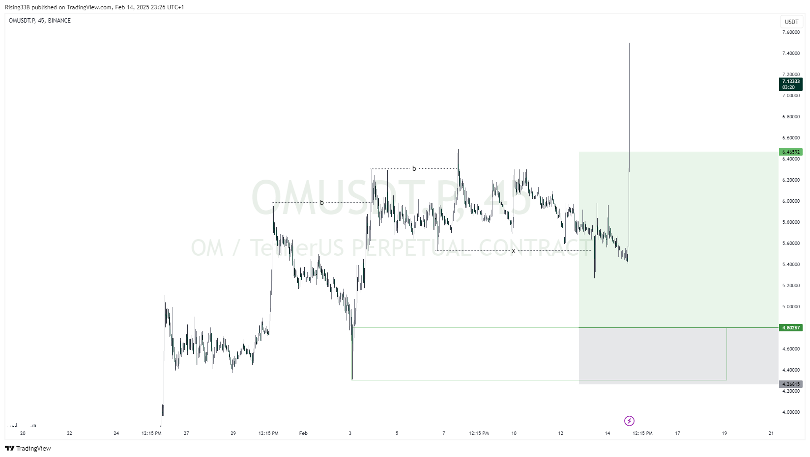 BINANCE:OMUSDT.P Chart Image by Rising33B
