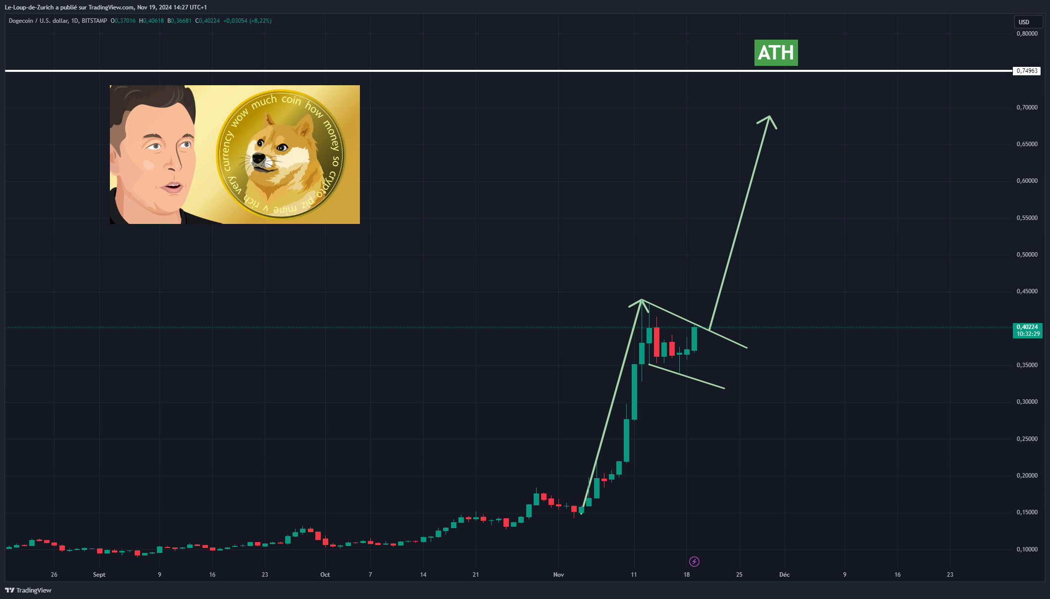 BITSTAMP:DOGEUSD Chart Image by Le-Loup-de-Zurich