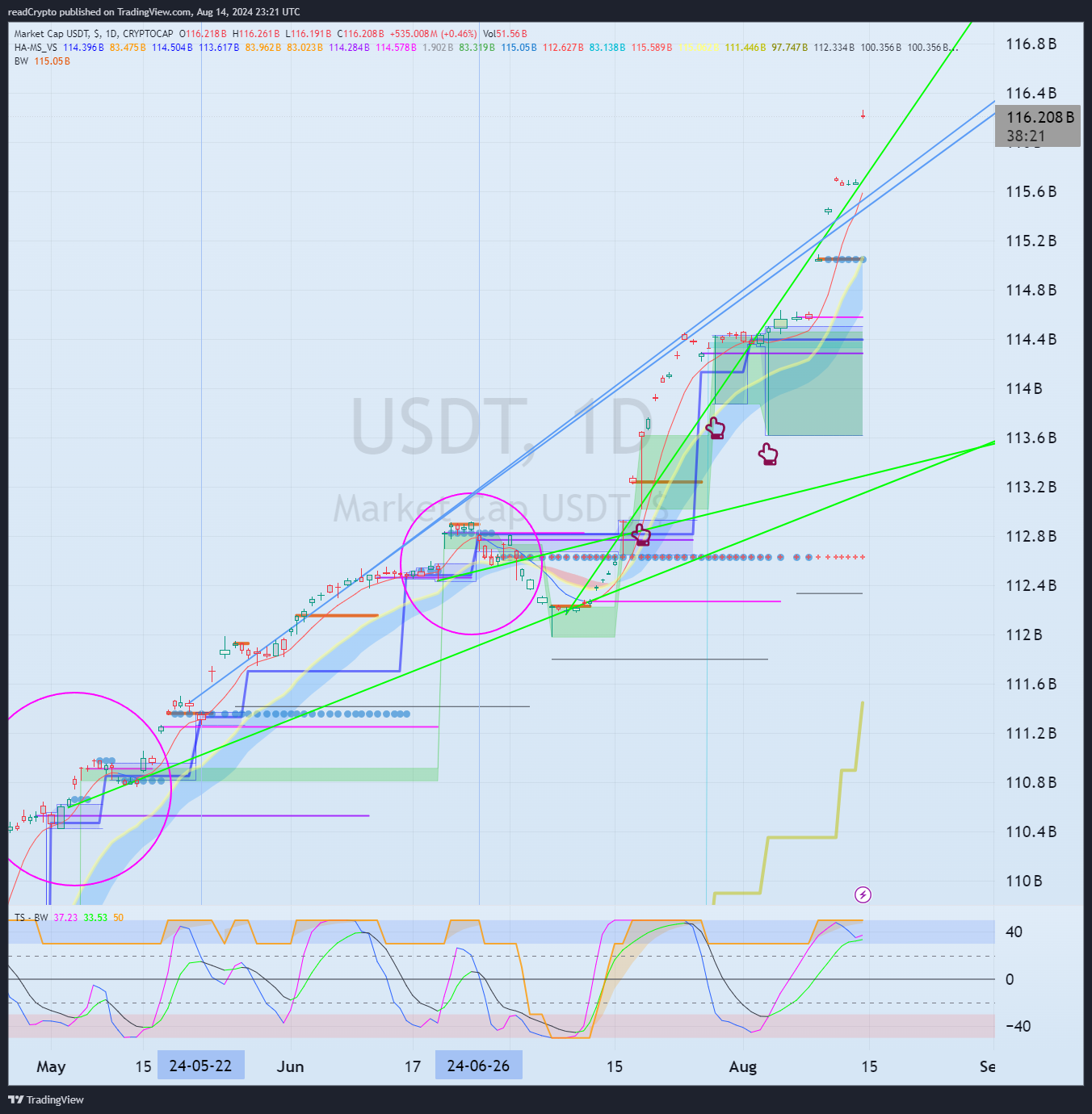 CRYPTOCAP:USDT Chart Image by readCrypto