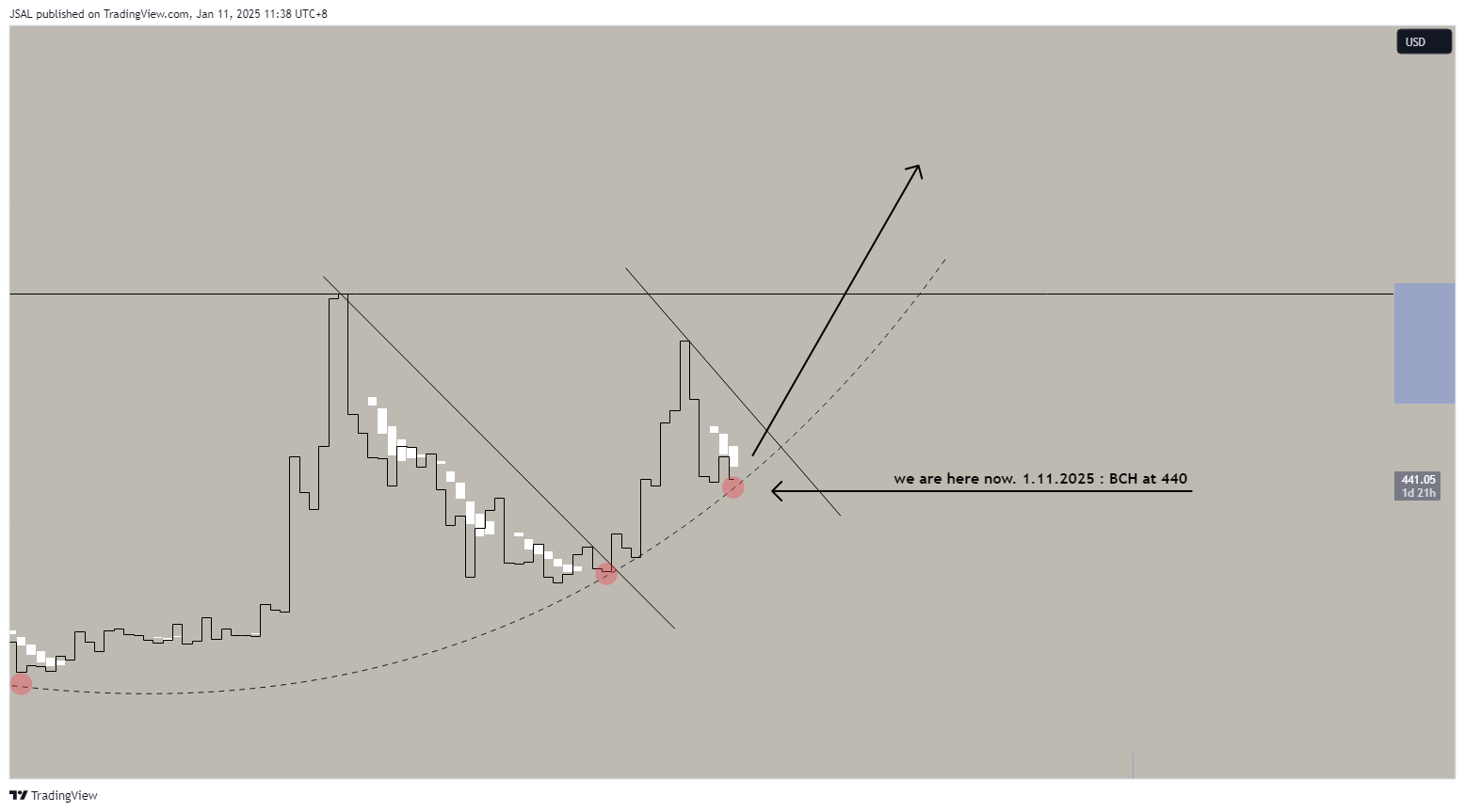 COINBASE:BCHUSD Chart Image by JSAL