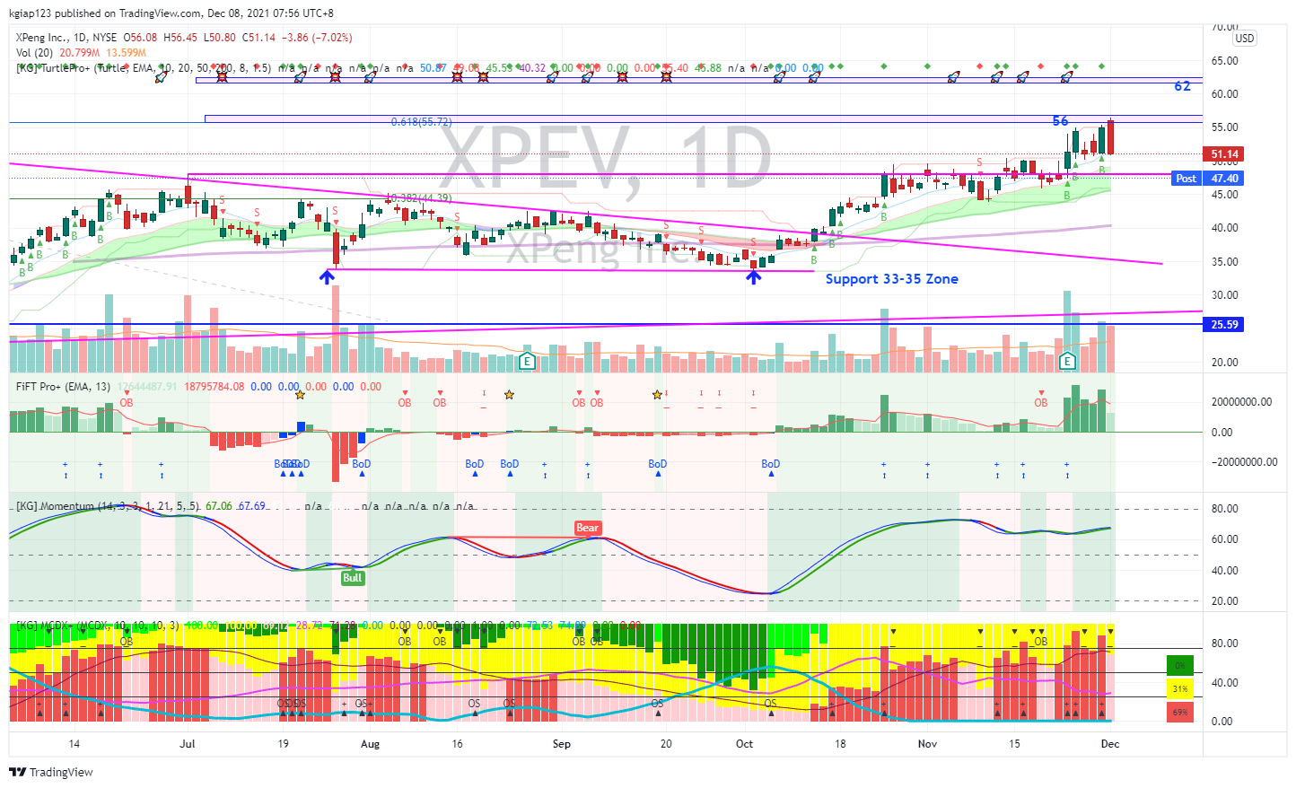 NYSE:XPEV Chart Image by kgiap123