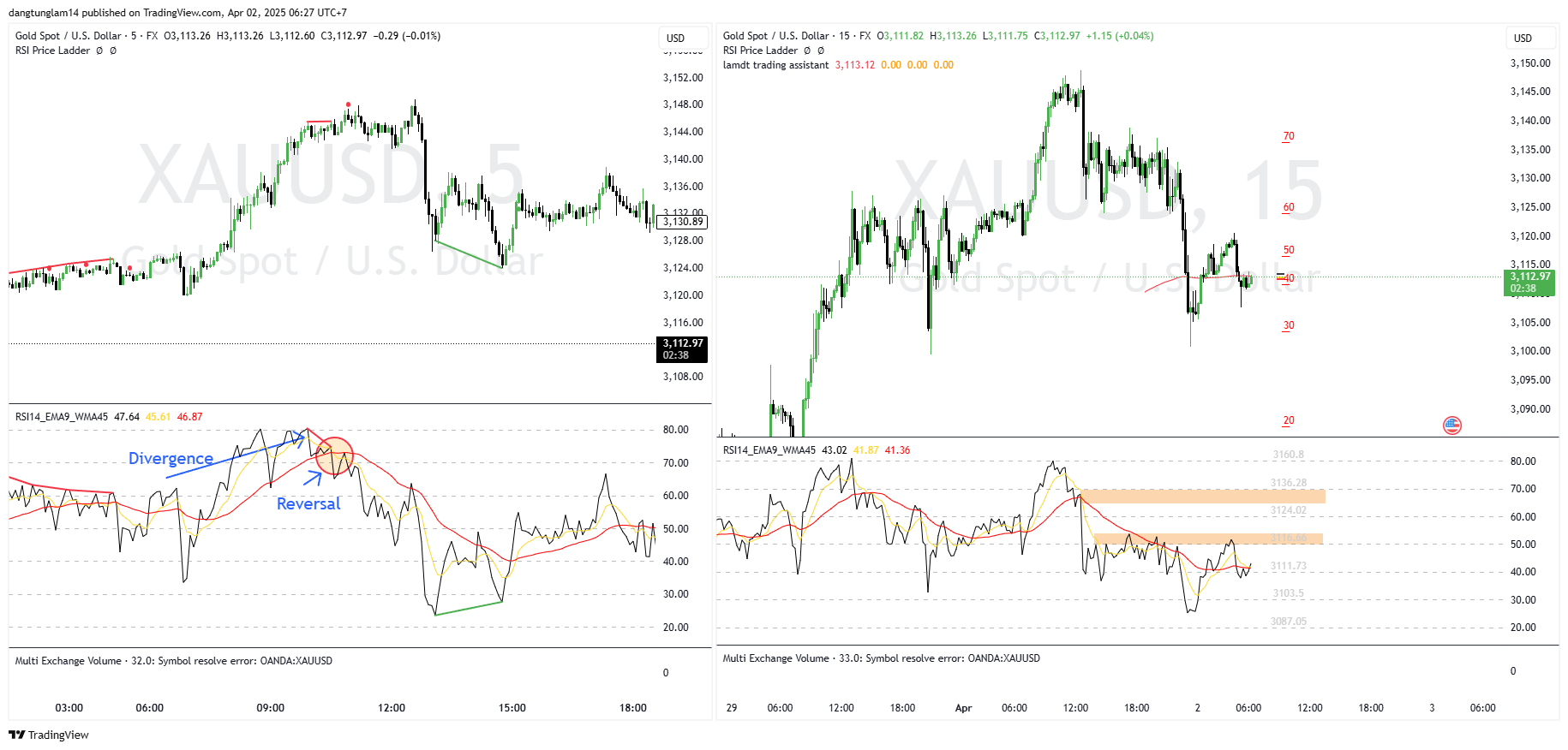 FX:XAUUSD Chart Image by dangtunglam14