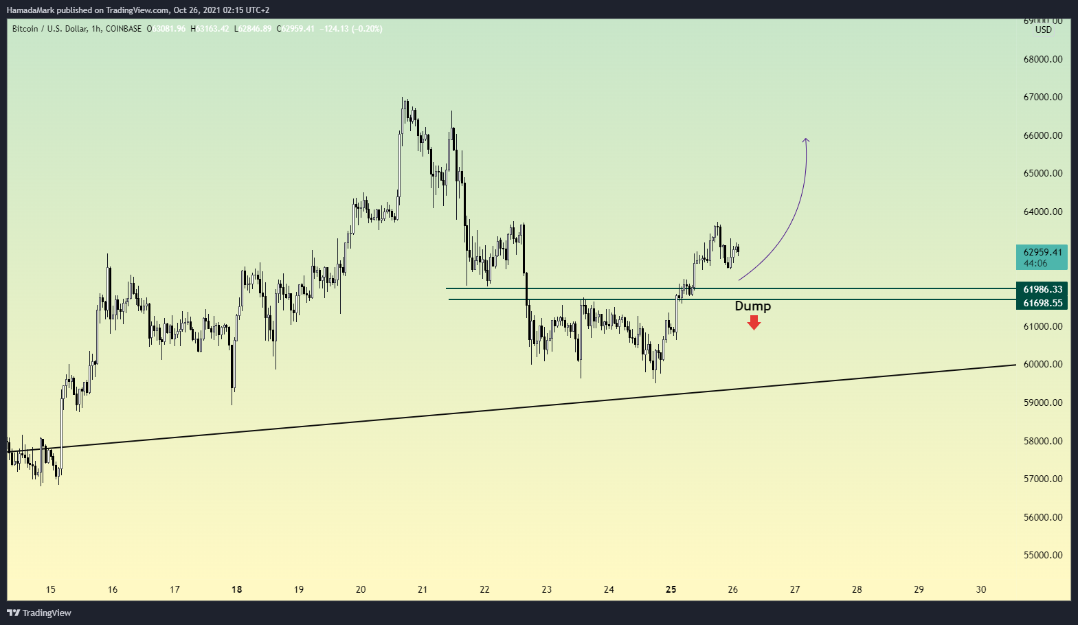 COINBASE:BTCUSD Chart Image by HamadaMark