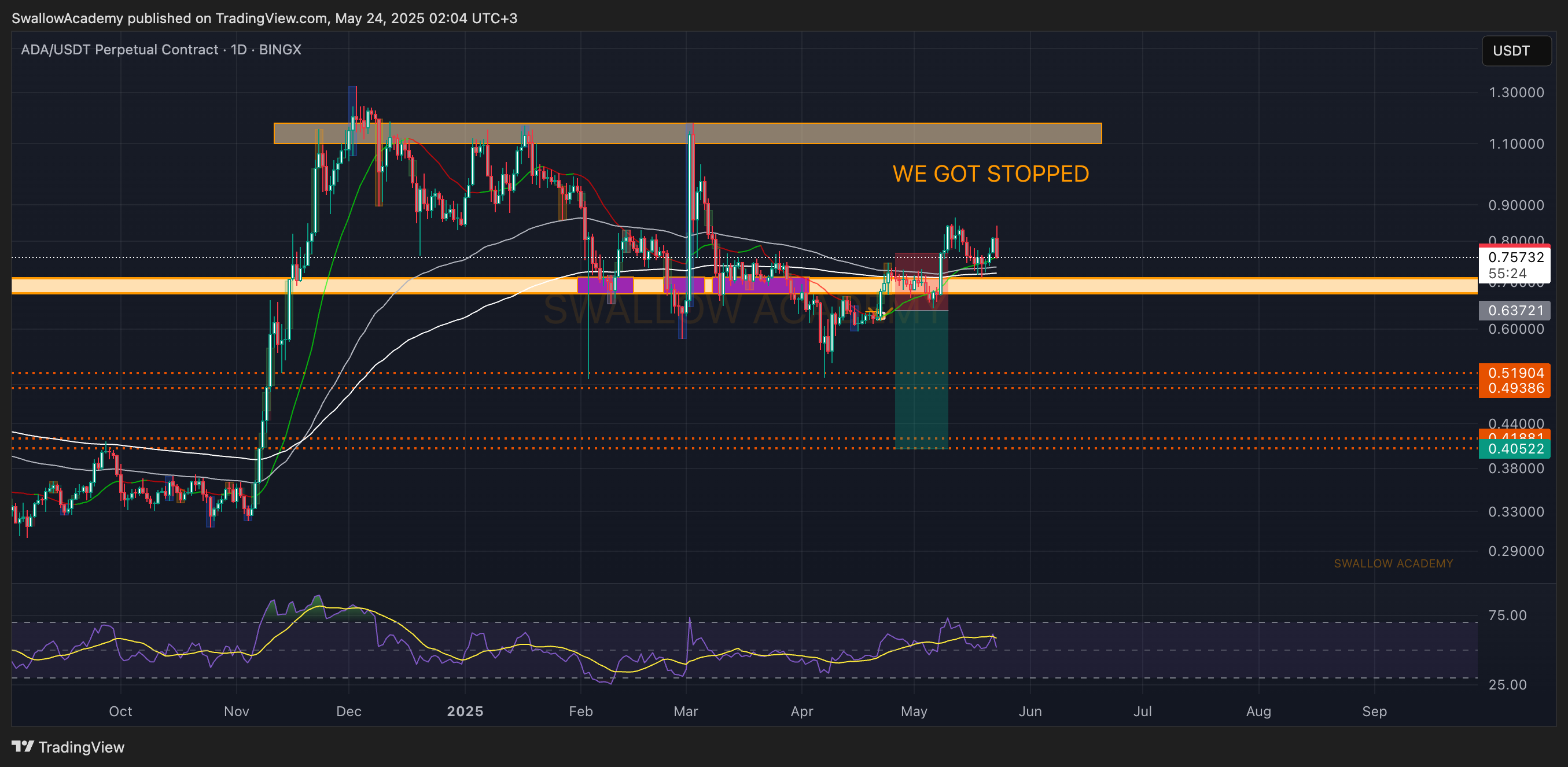 BINGX:ADAUSDT.P Chart Image by SwallowAcademy