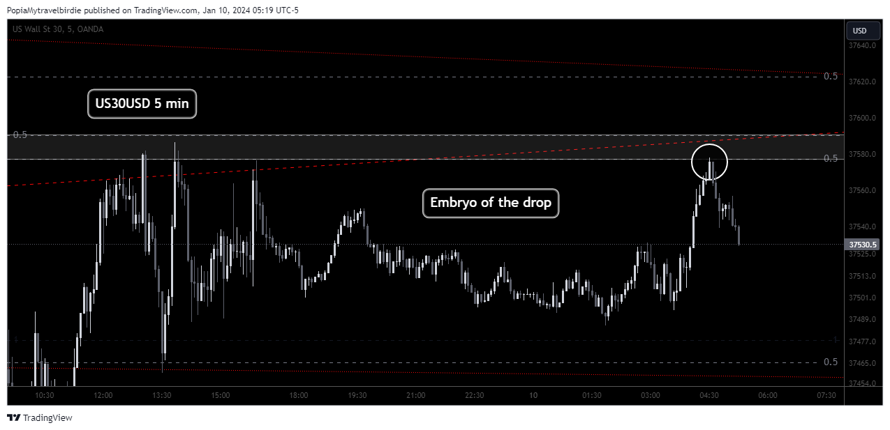 OANDA:US30USD Chart Image by PopiaMytravelbirdie