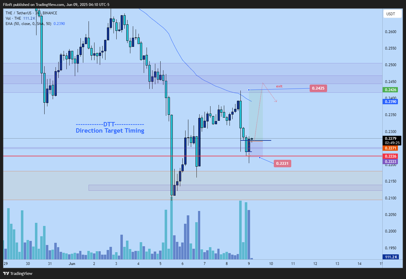 BINANCE:THEUSDT Chart Image by Filnft