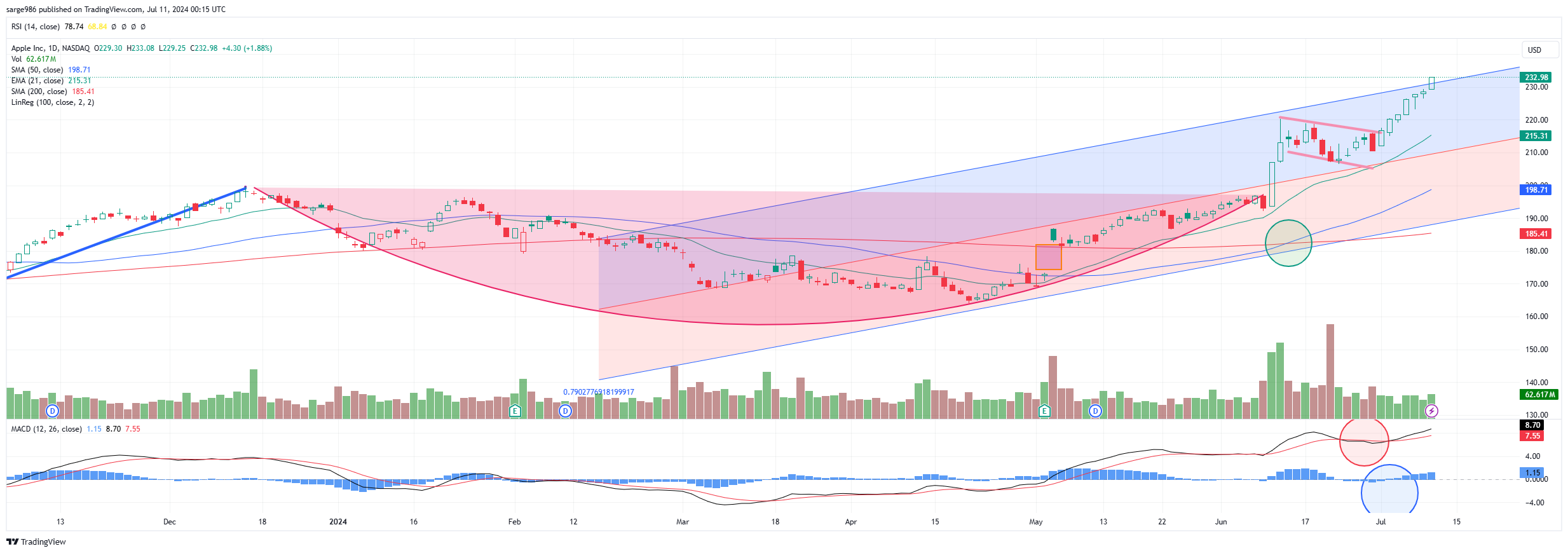 BATS:AAPL Chart Image by sarge986