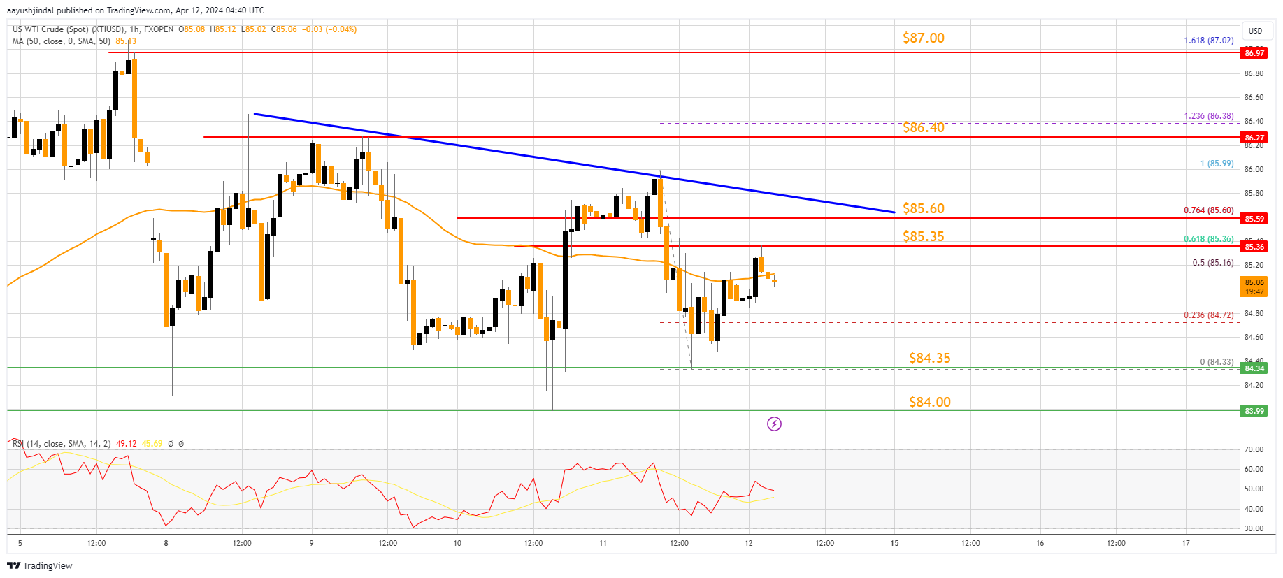 FXOPEN:XTIUSD Chart Image by aayushjindal